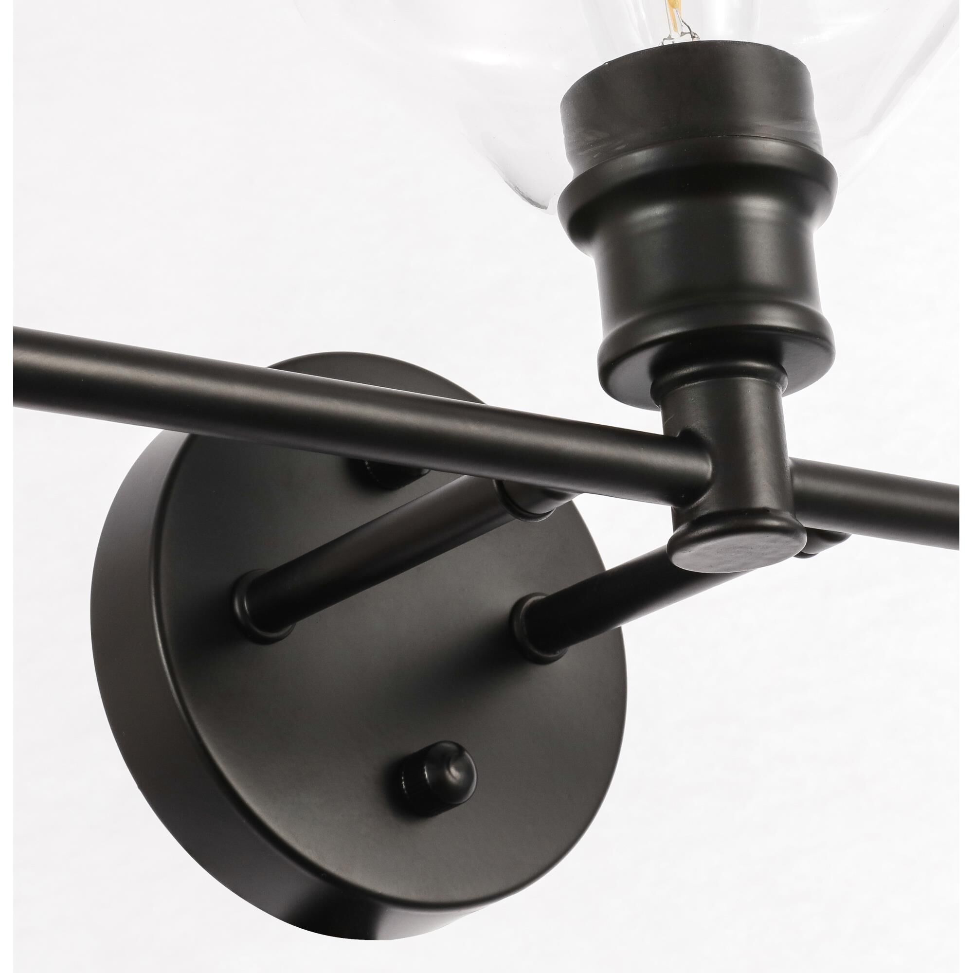 Shown in Black finish