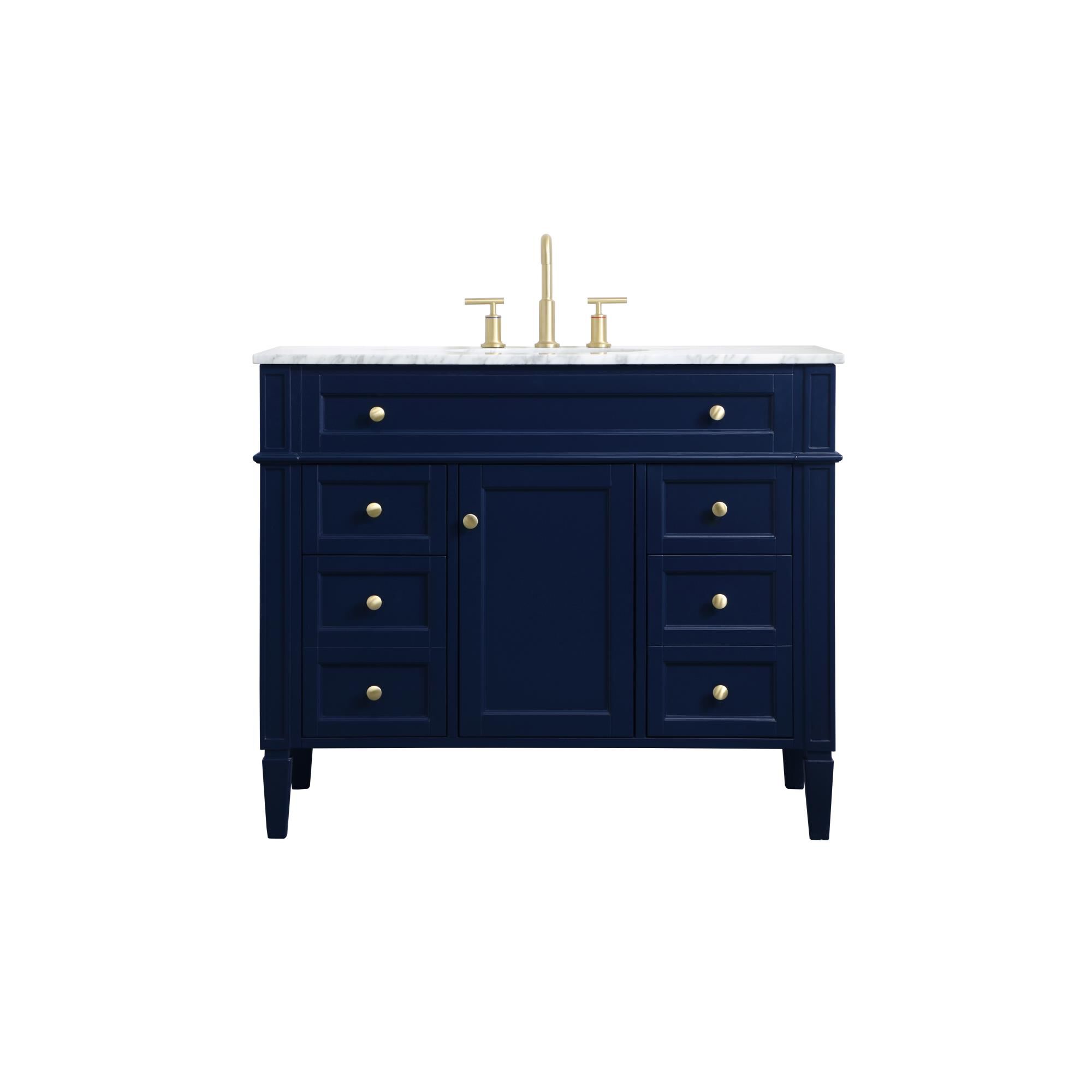 Shown in Blue finish