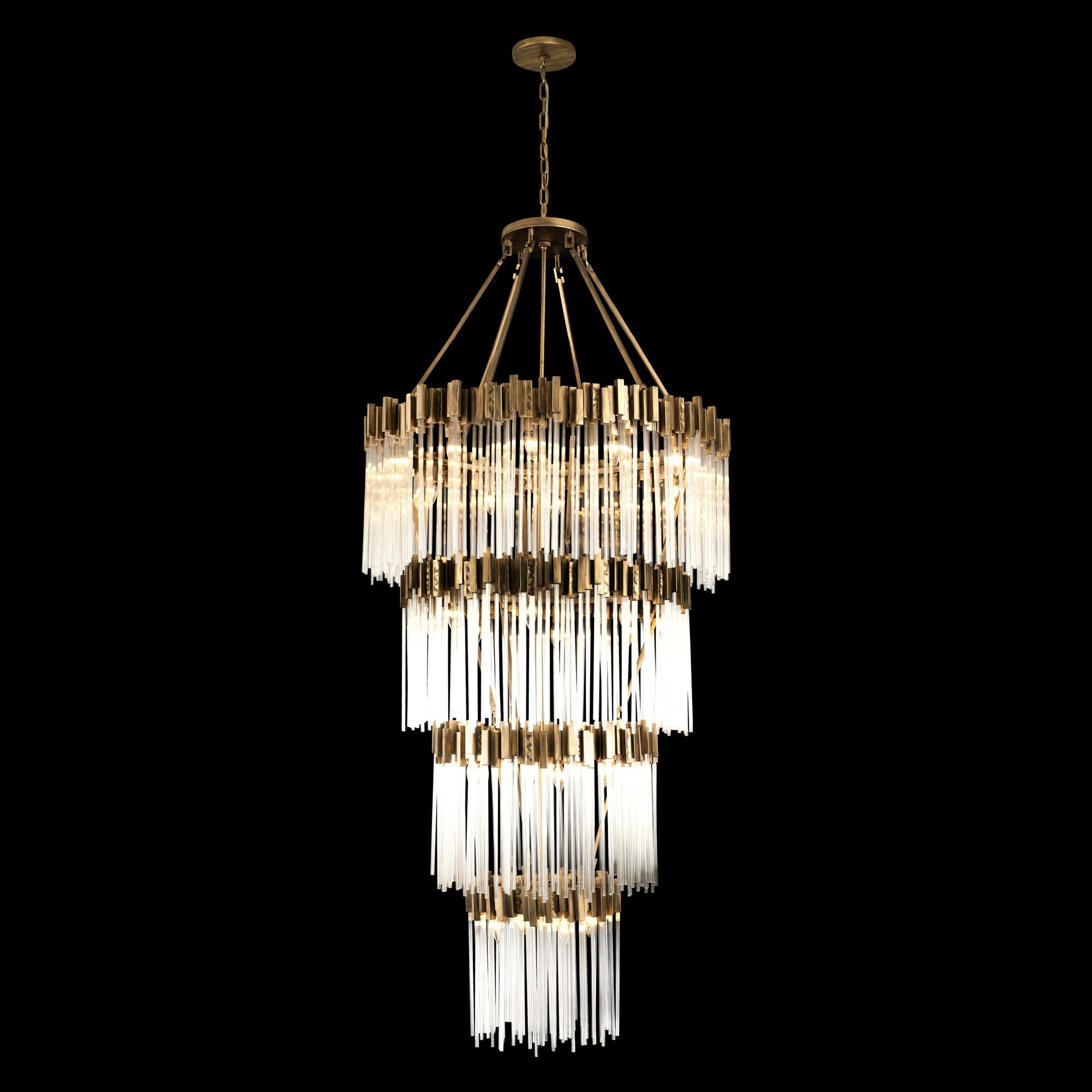 Shown in Havana Gold finish and Clear glass