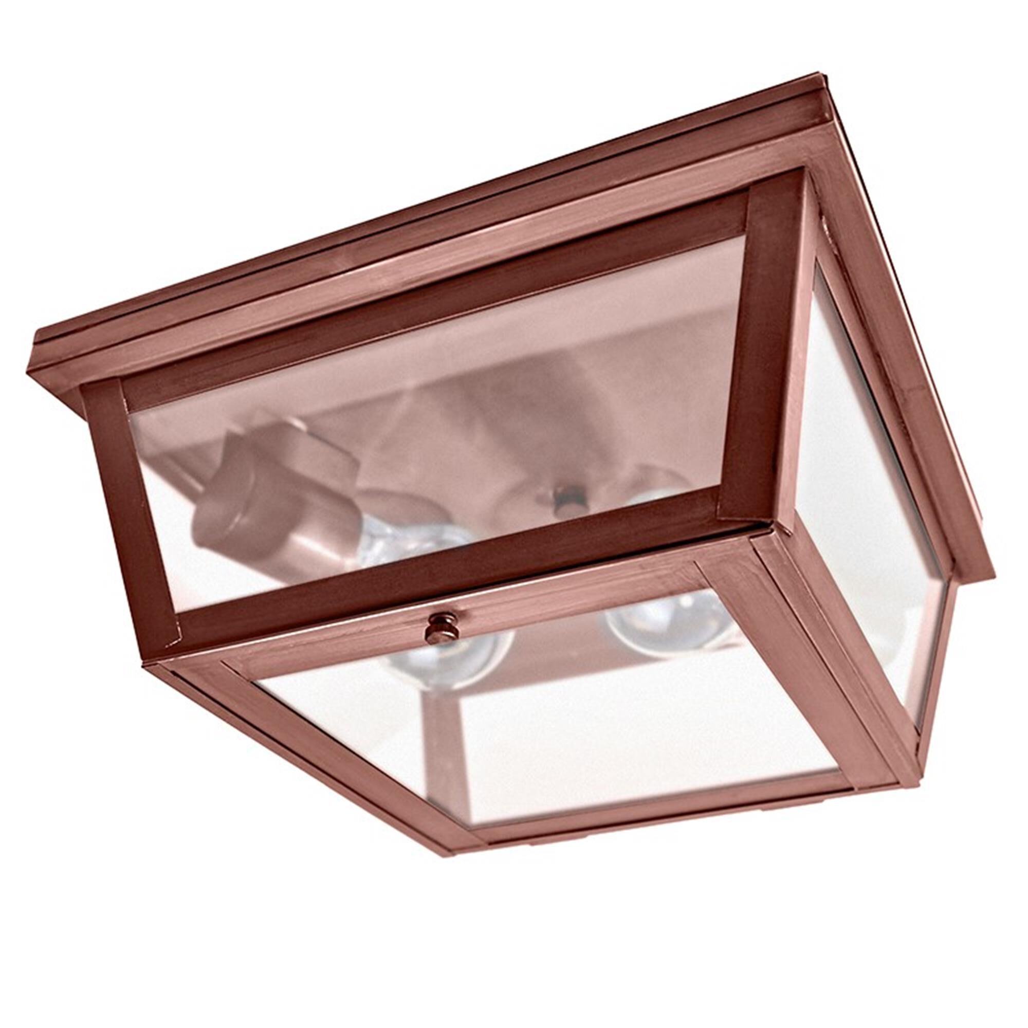 Williams 11 Inch 2 Light Outdoor Flush Mount,