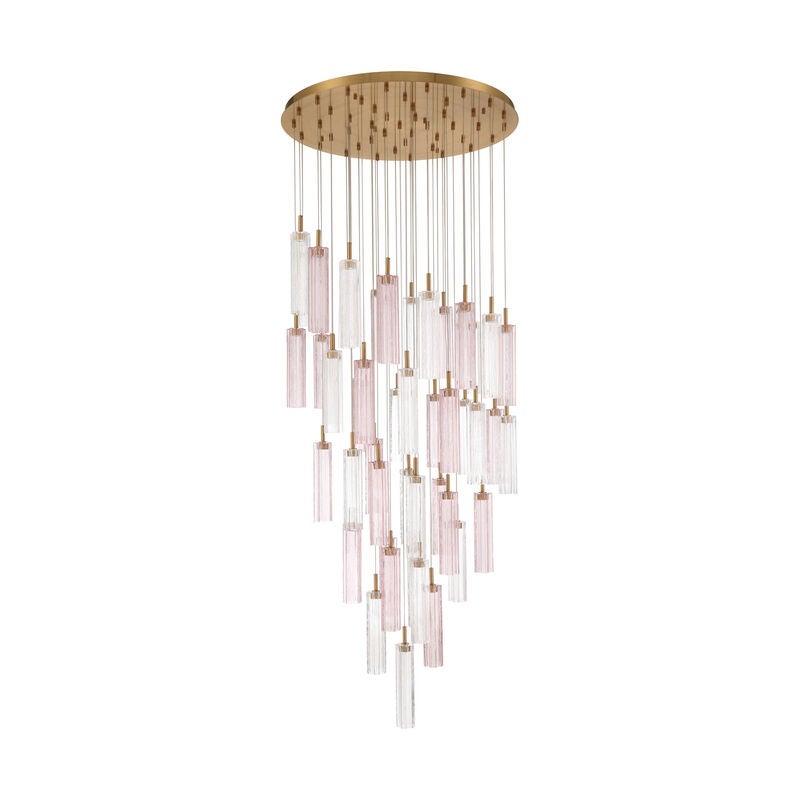 Addis 36 Inch Multi Light Pendant by Crystorama