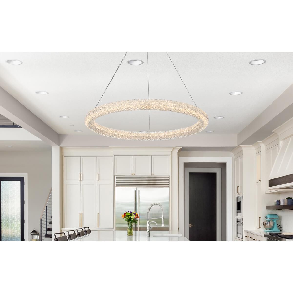 Bowen 32 Inch Chandelier by Elegant Lighting