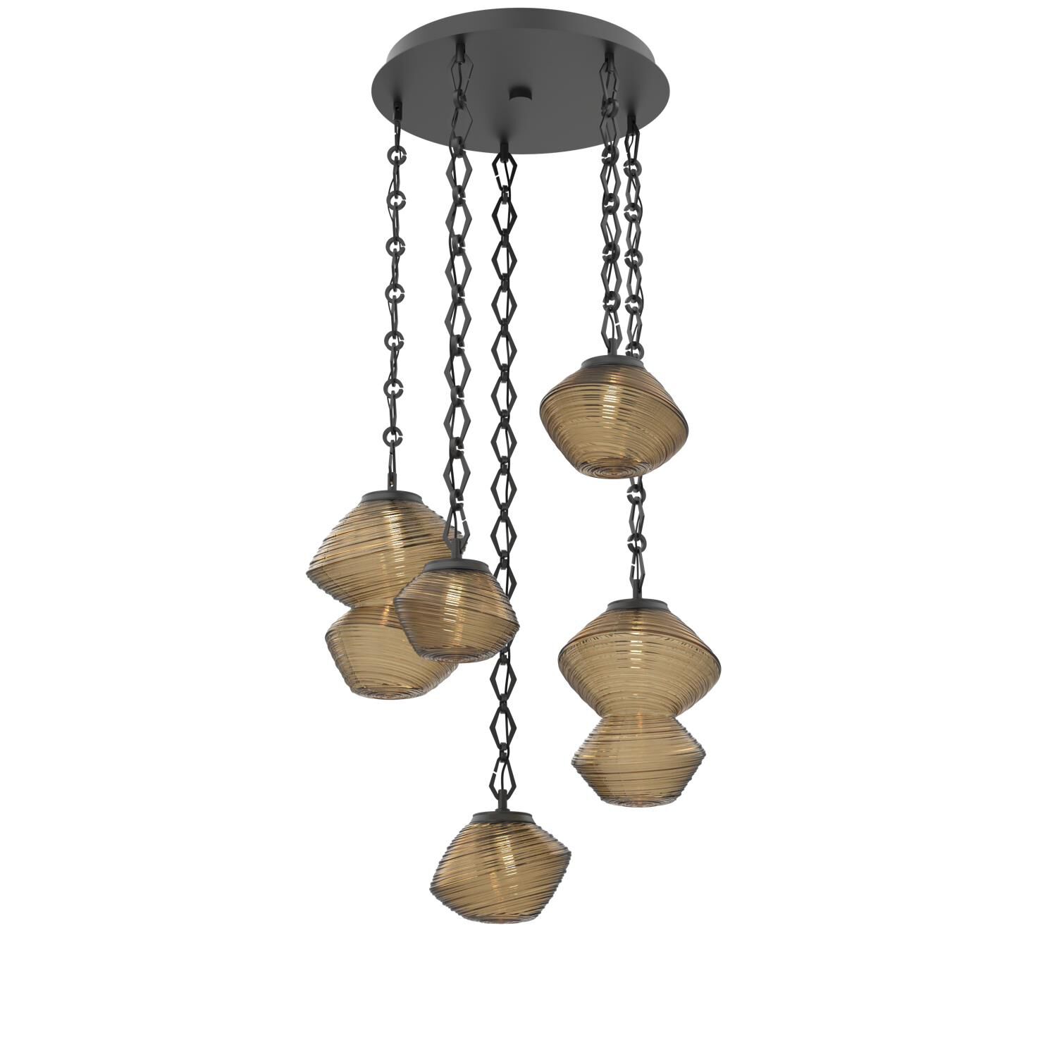 Levi Wilson Mesa 23 Inch Multi Light Pendant by Hammerton Studio