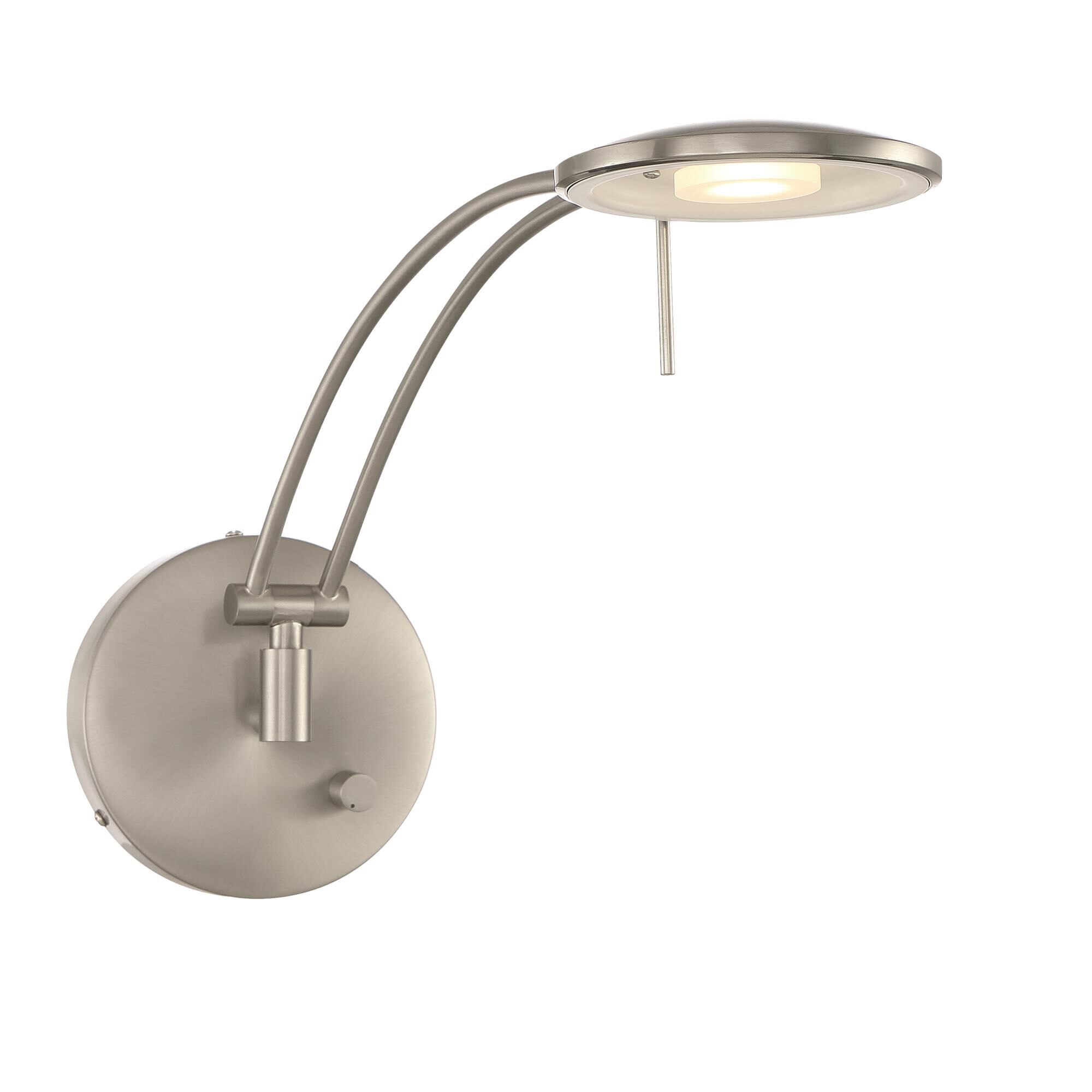 Dessau Arch LED Wall Swing Lamp by Arnsberg