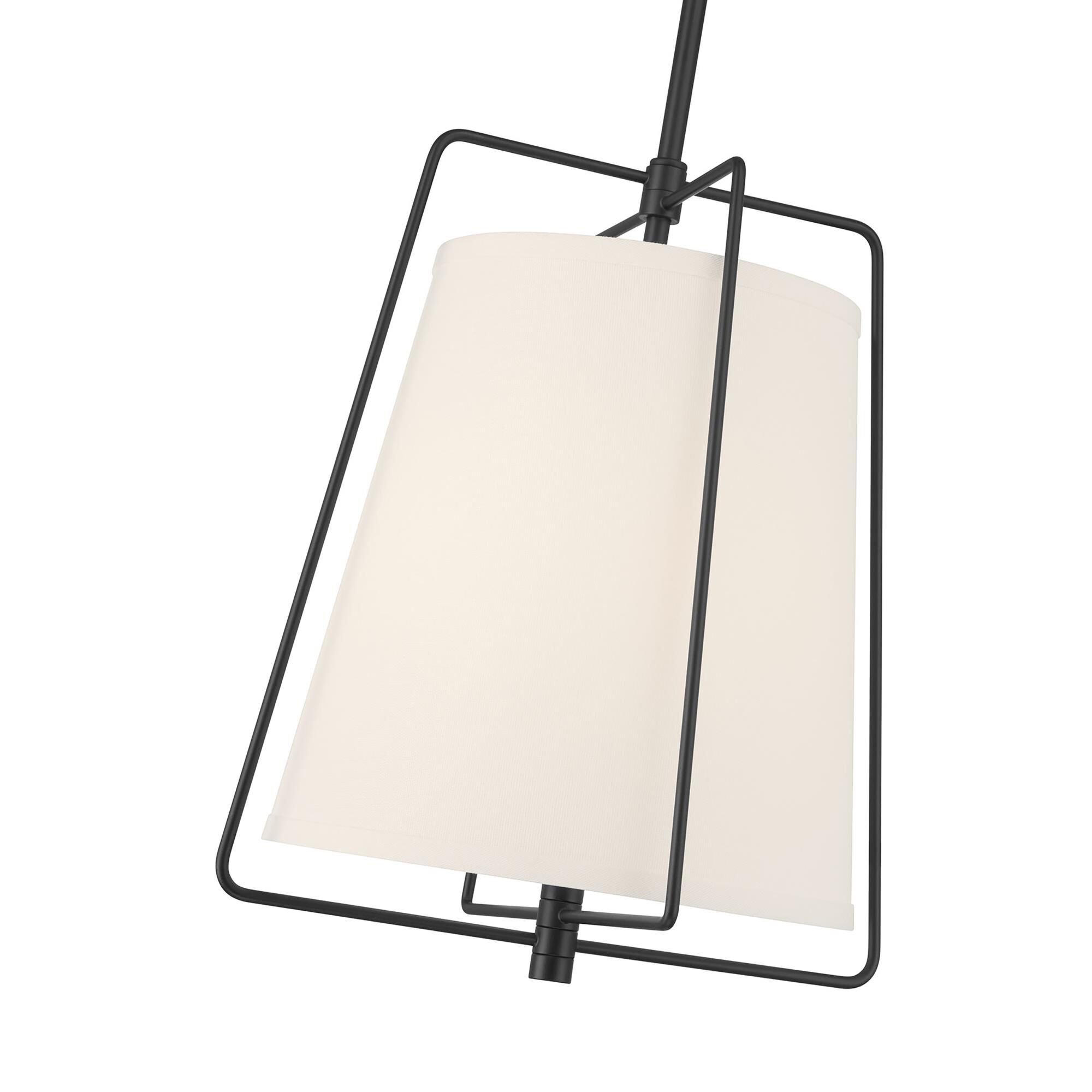 Shown in Matte Black finish and White glass