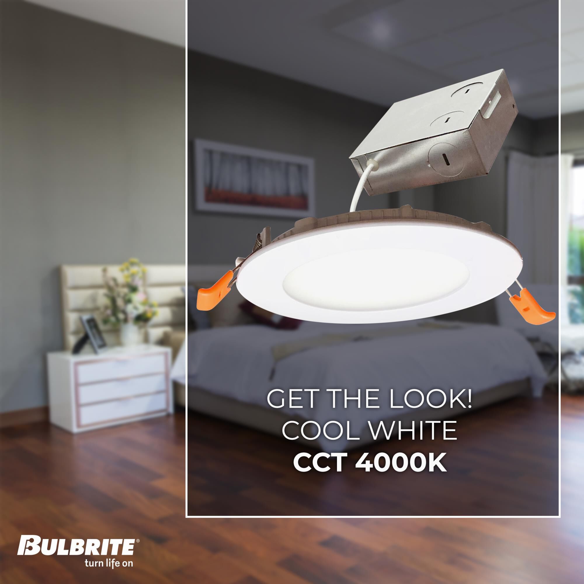 1 Inch LED 110 Degree Recessed Lighting Trim by Bulbrite