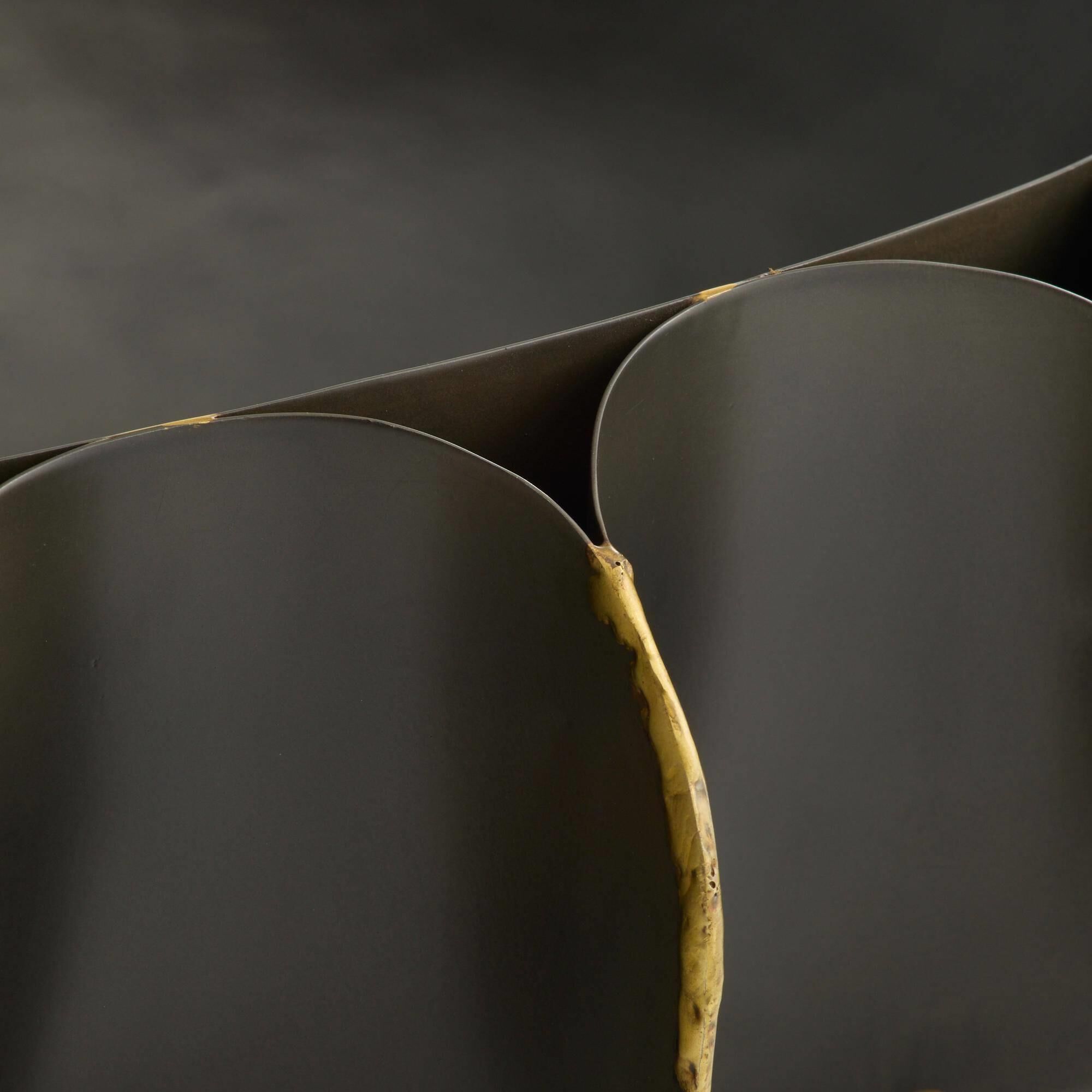 Shown in Natural Iron and Antique Brass finish
