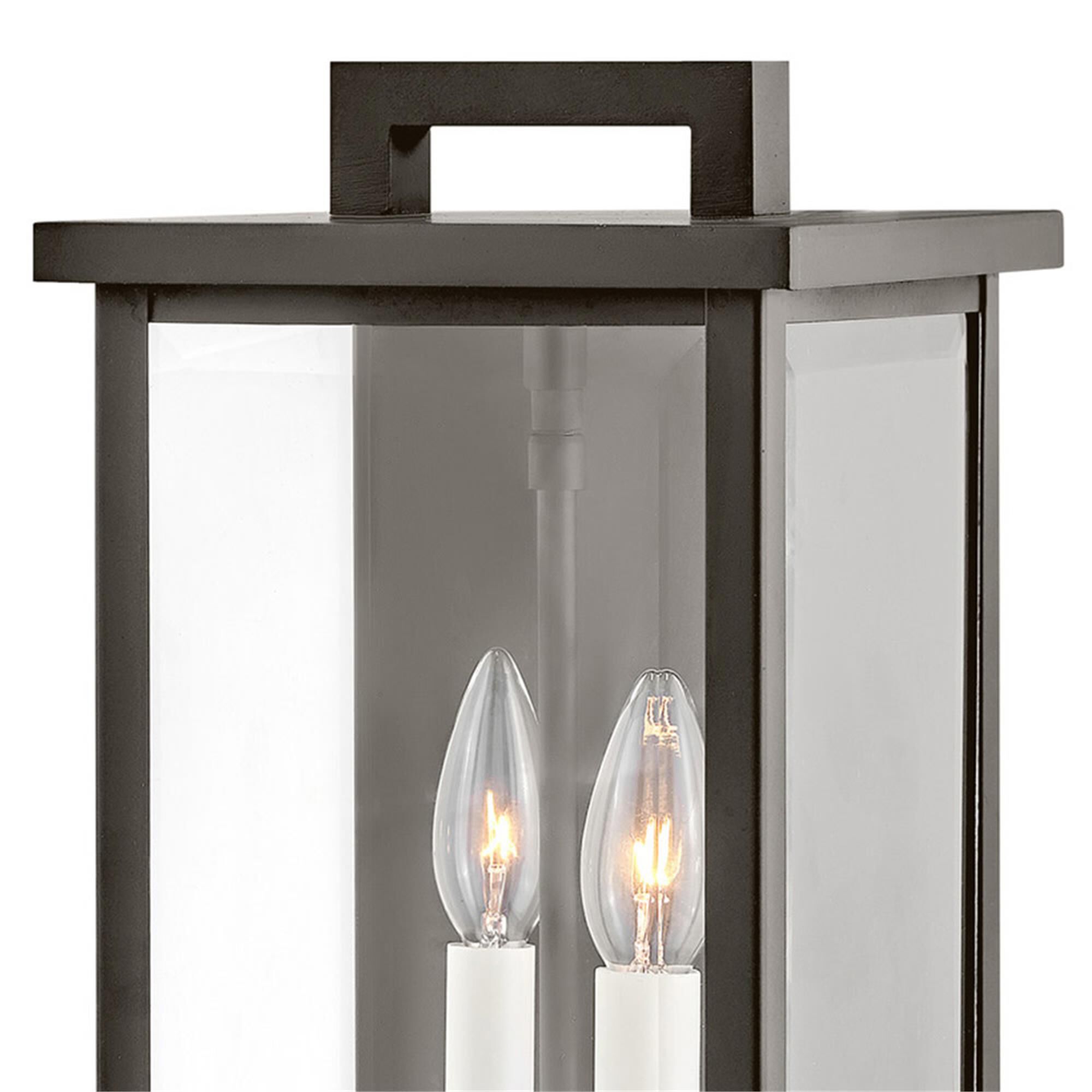Weymouth 14 Inch Tall 3 Light Outdoor Wall Light,