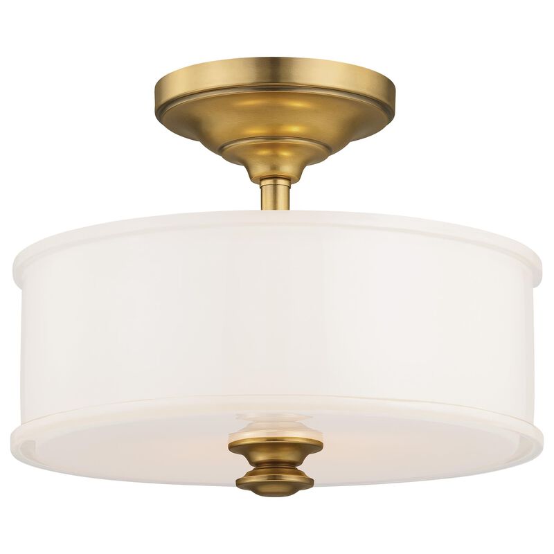 Harbour Point 14 Inch Semi Flush Mount by Minka Lavery