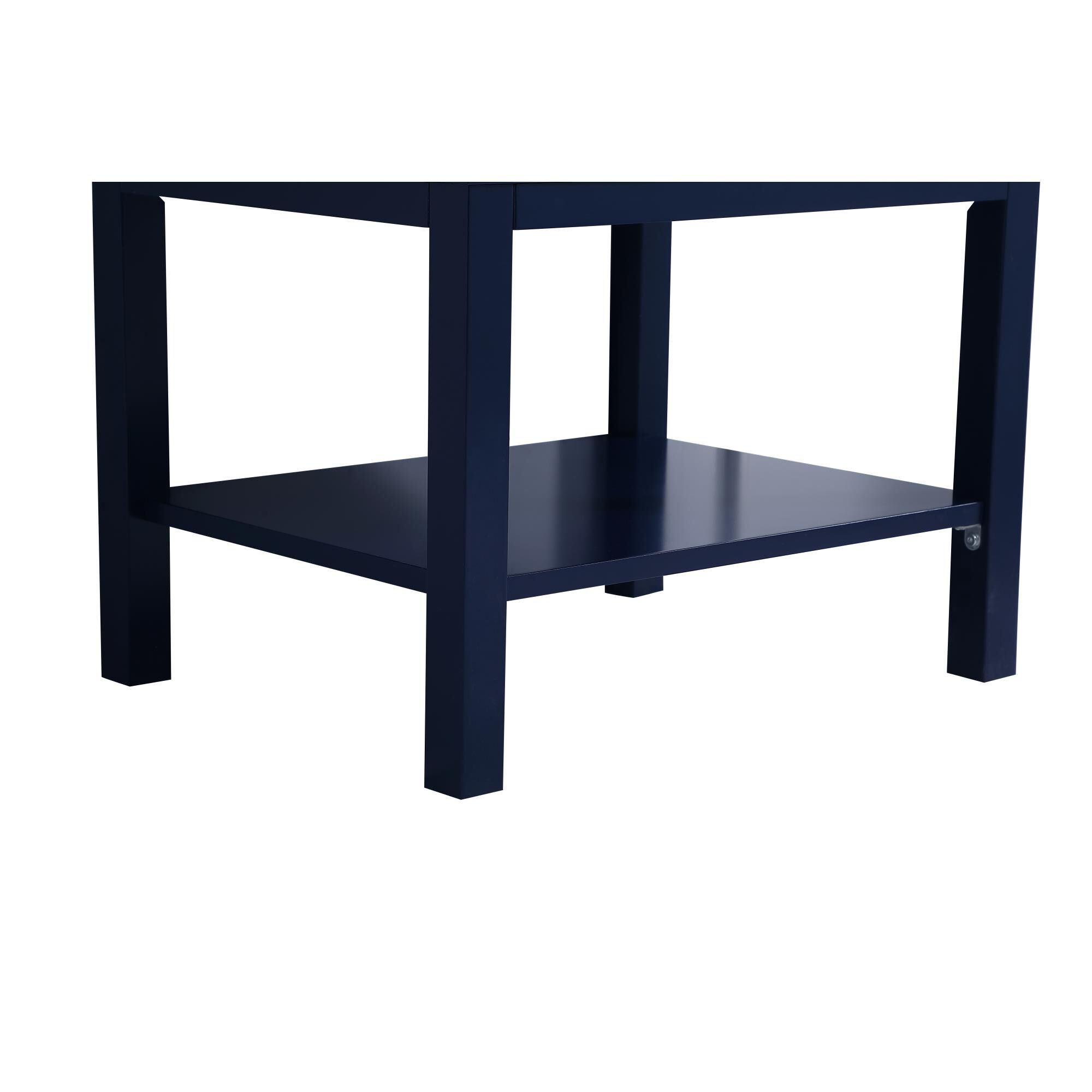 Shown in Blue And Gold With White Porcelain finish