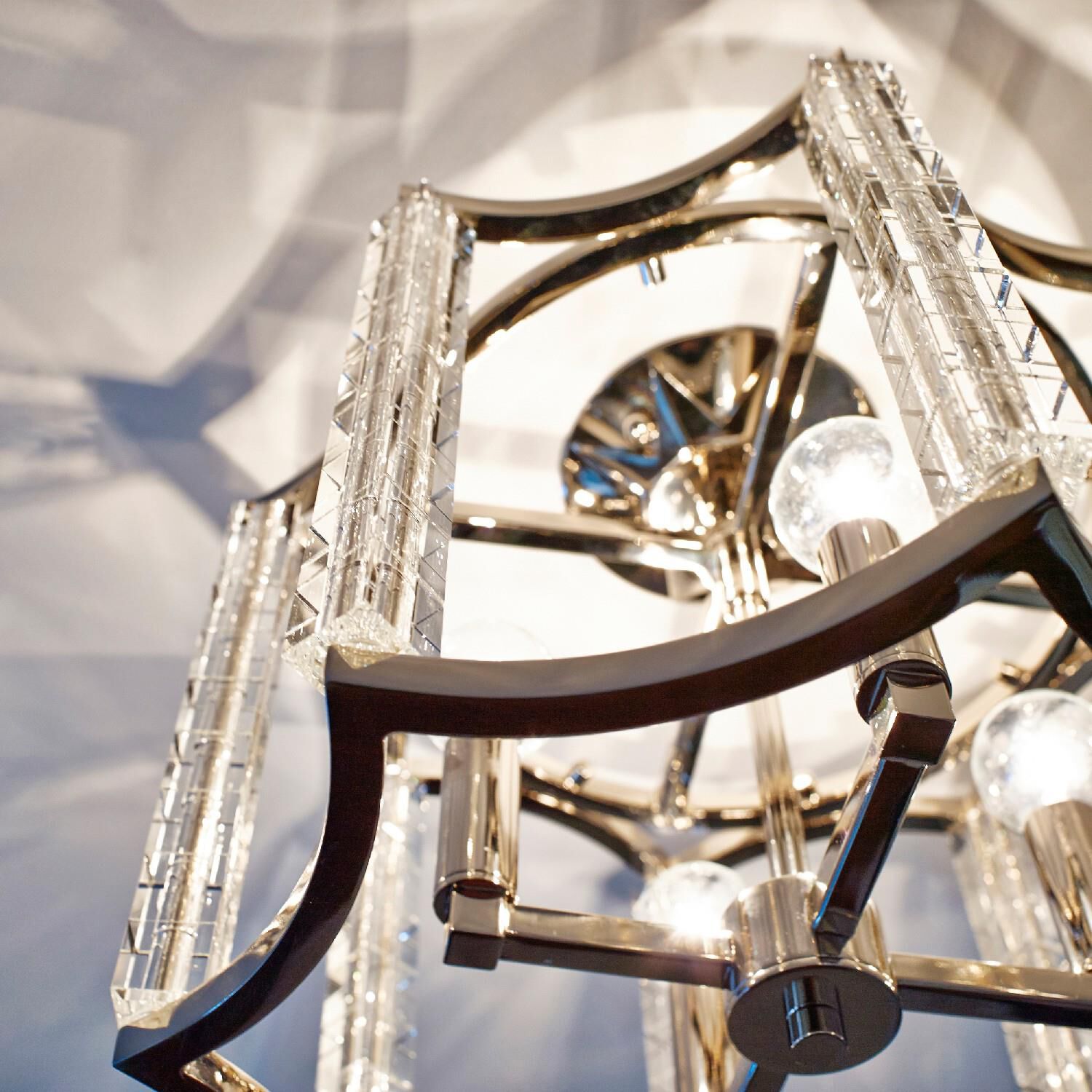 Carson 16 Inch 4 Light Semi Flush Mount by Crystorama