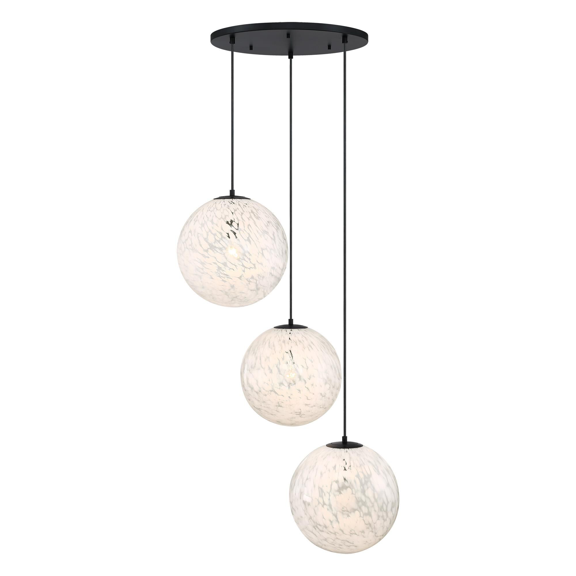 Circo 30 Inch Multi Light Pendant by Designers Fountain