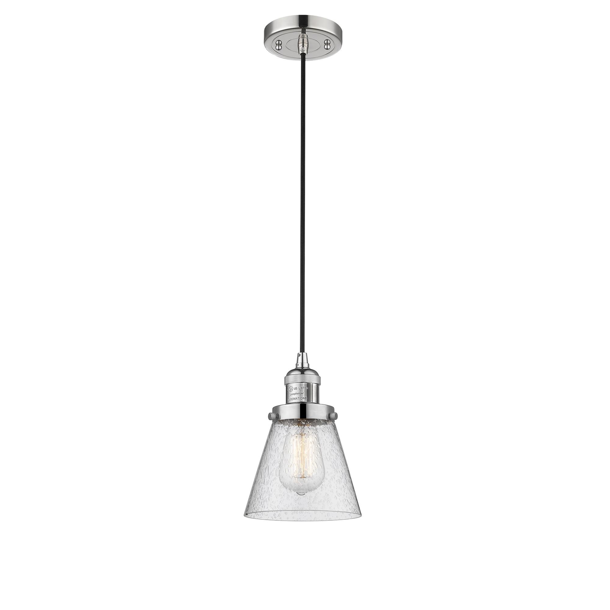 Bruno Marashlian Small Cone 6 Inch Mini Pendant by Innovations Lighting
