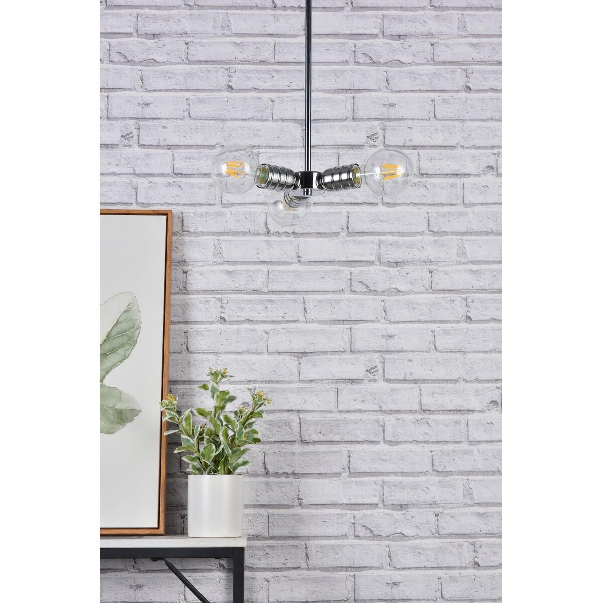 Reyes 7 Inch Mini Pendant by Elegant Lighting