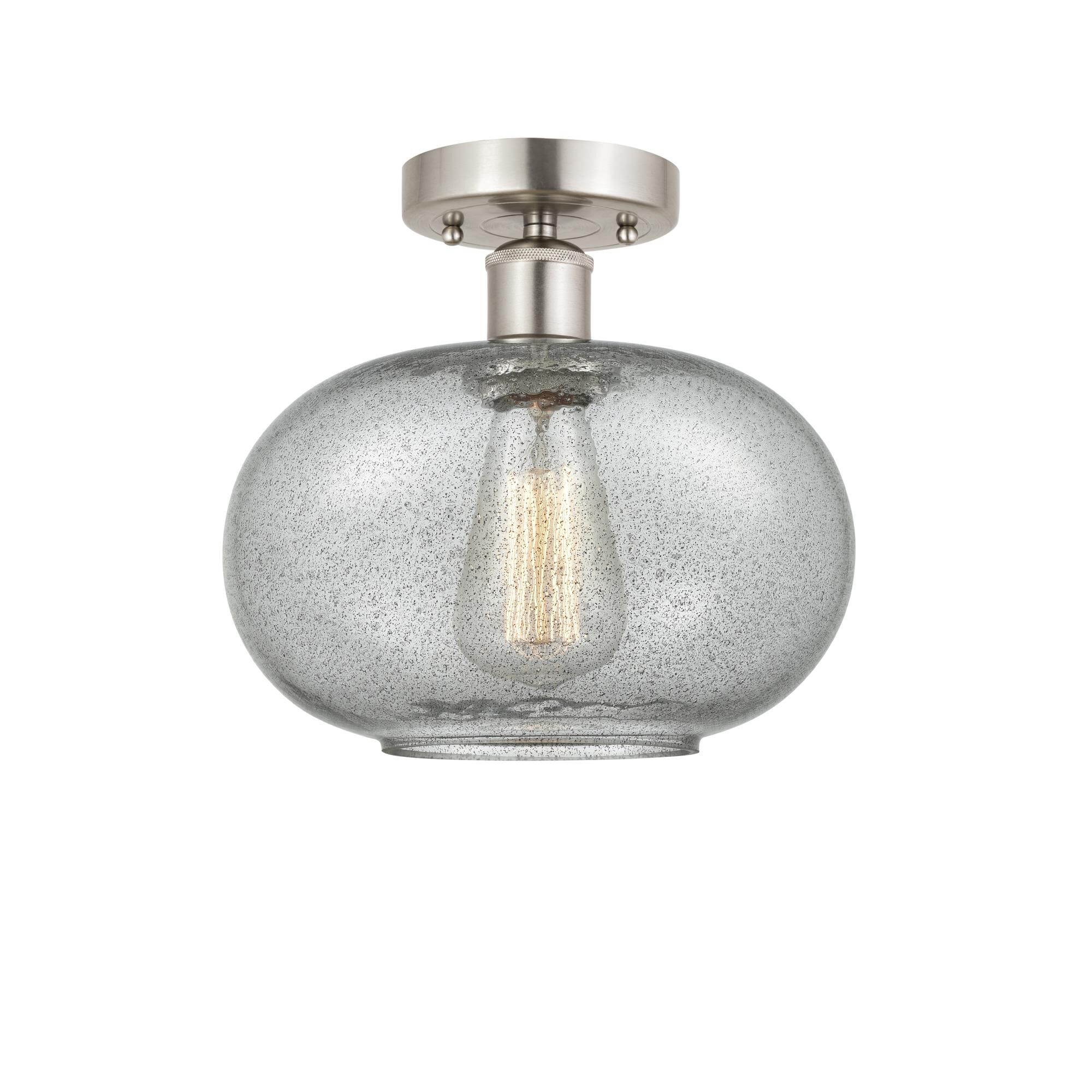 Bruno Marashlian Gorham 9 Inch 1 Light Semi Flush Mount by Innovations Lighting