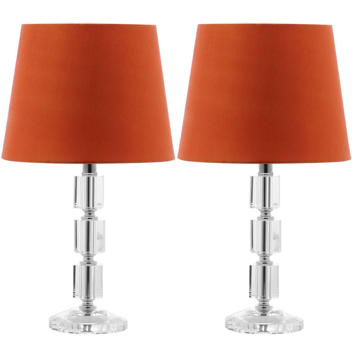 Erin Crystal Cube 16 Inch Accent Lamp by Safavieh