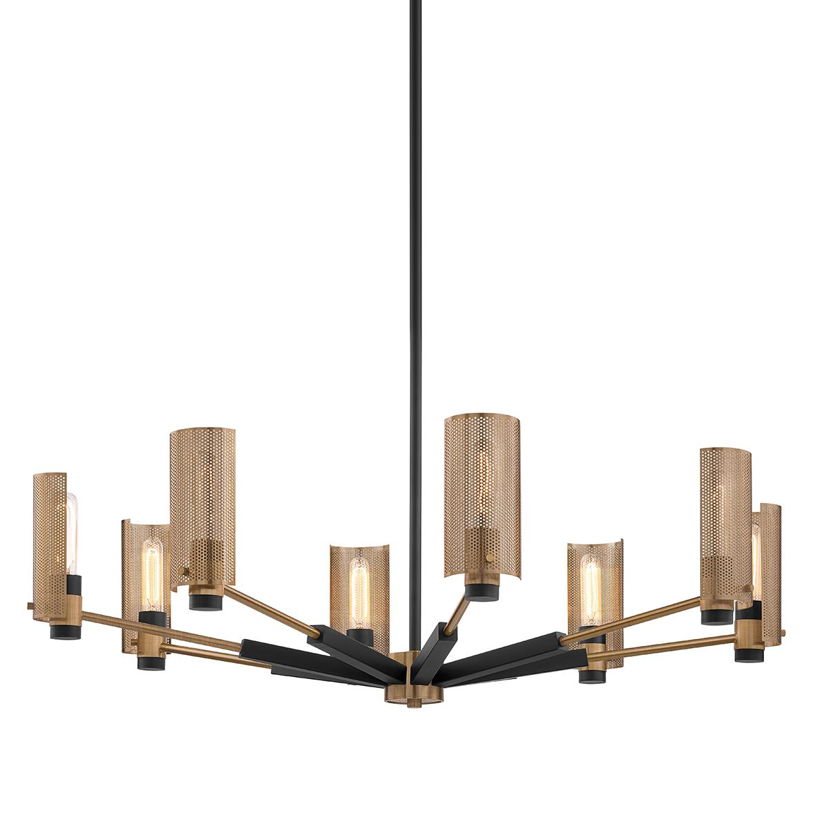 Pilsen 40 Inch Chandelier by Troy Lighting