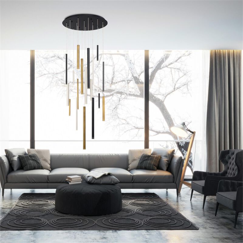 Santana 18 Light LED Multi Light Pendant by Eurofase Lighting