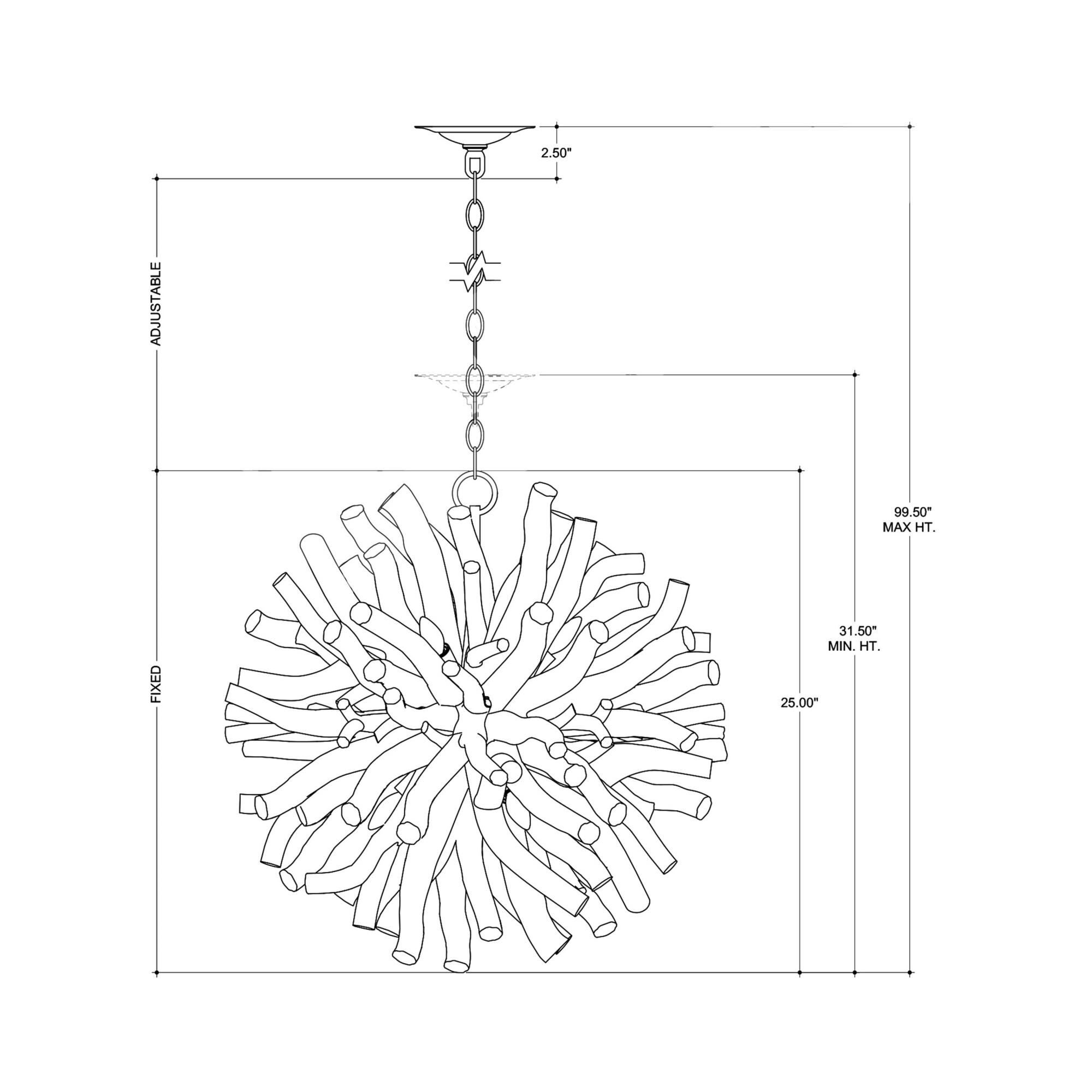 Shown in Whitewashed Driftwood finish