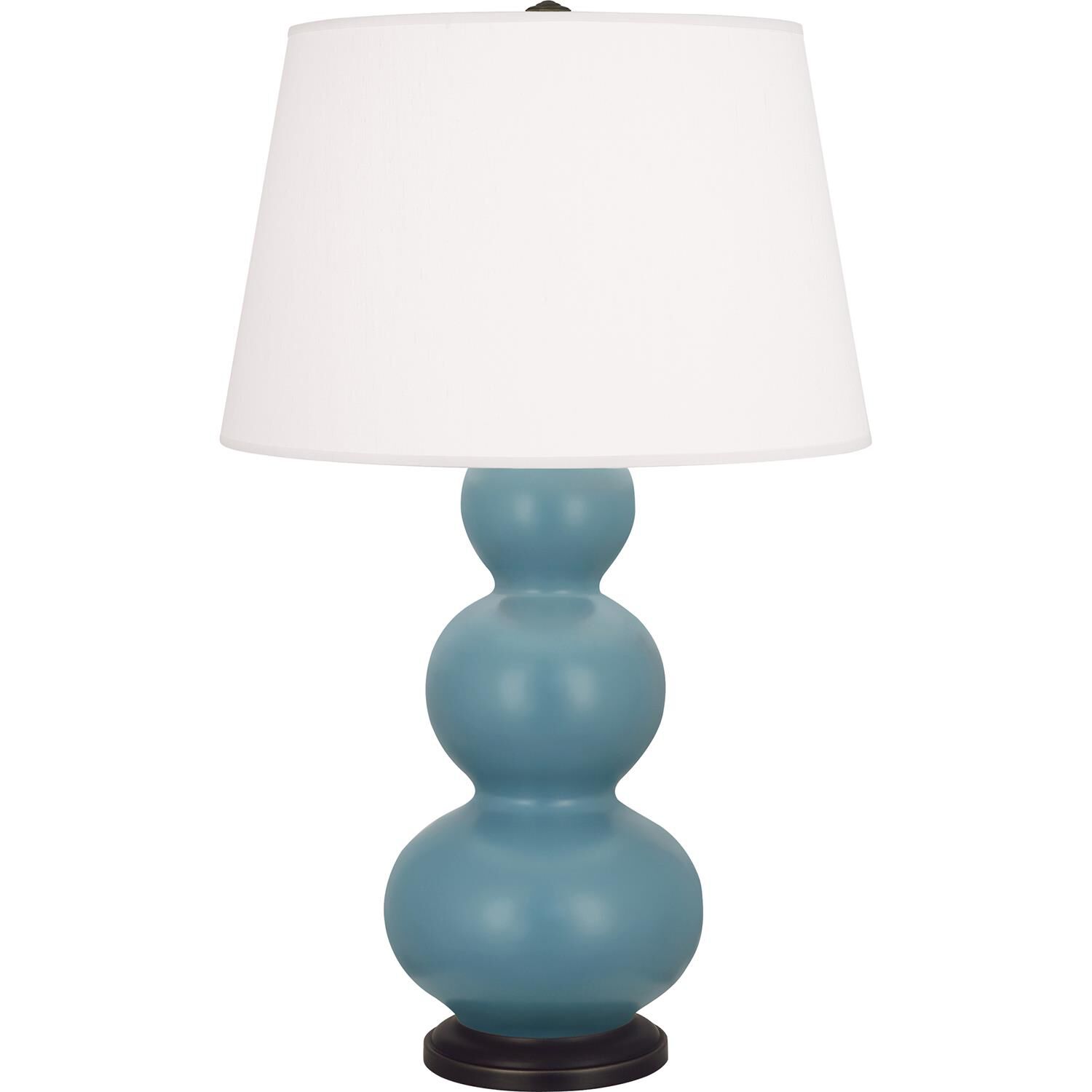 Triple Gourd 33 Inch Table Lamp by Robert Abbey
