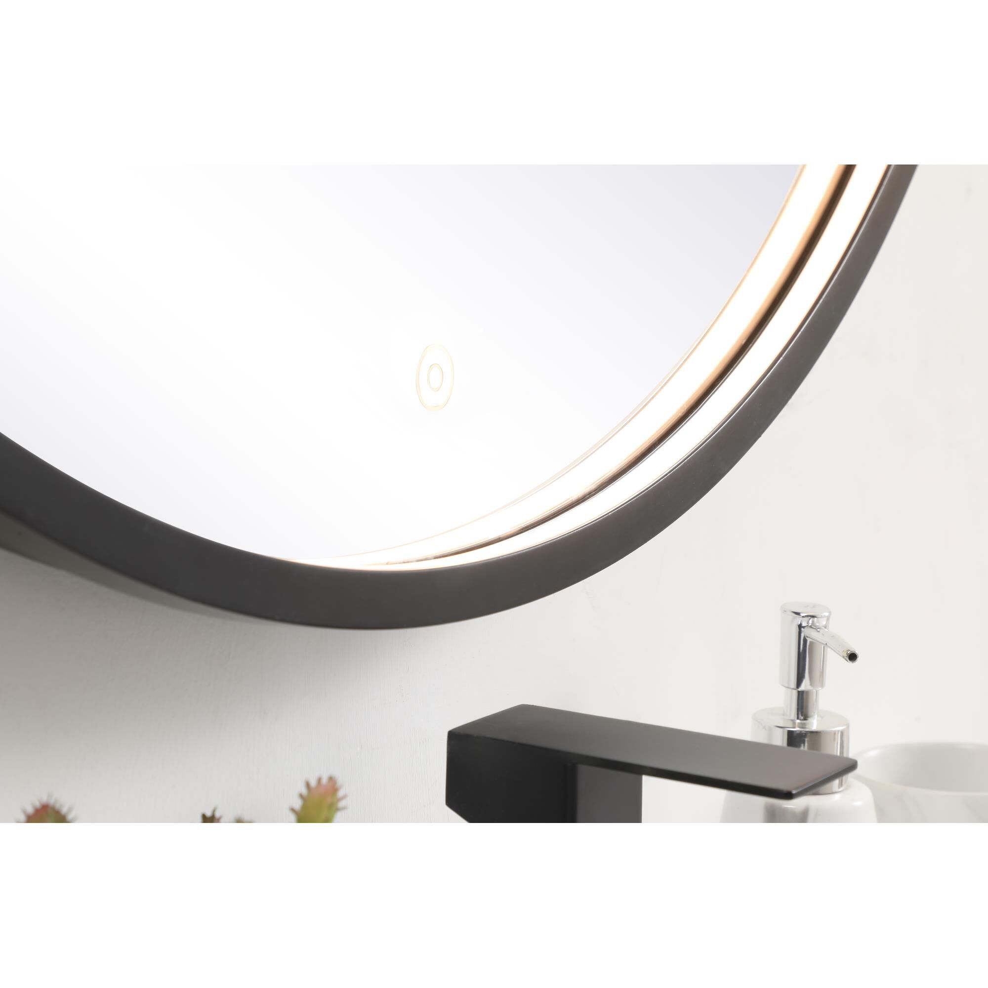 Pier LED Lighted Mirror by Elegant Decor