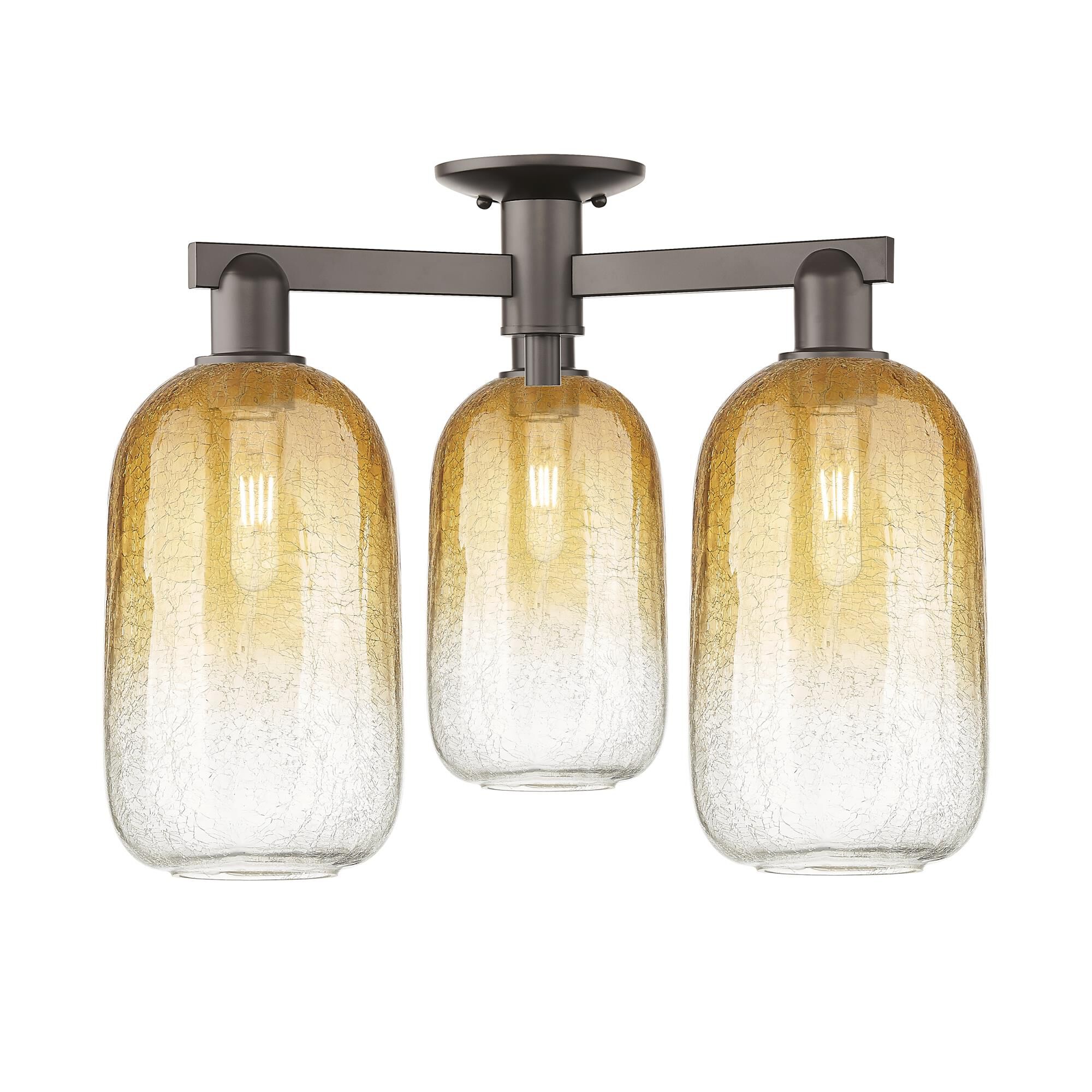 Bruno Marashlian Brookhaven Cloche 25 Inch Semi Flush Mount by Innovations Lighting