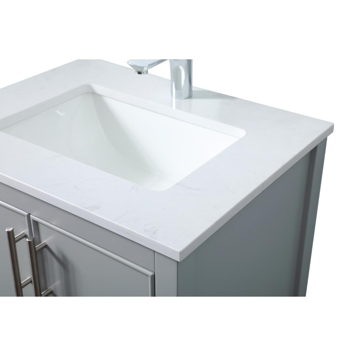 Shown in Grey finish