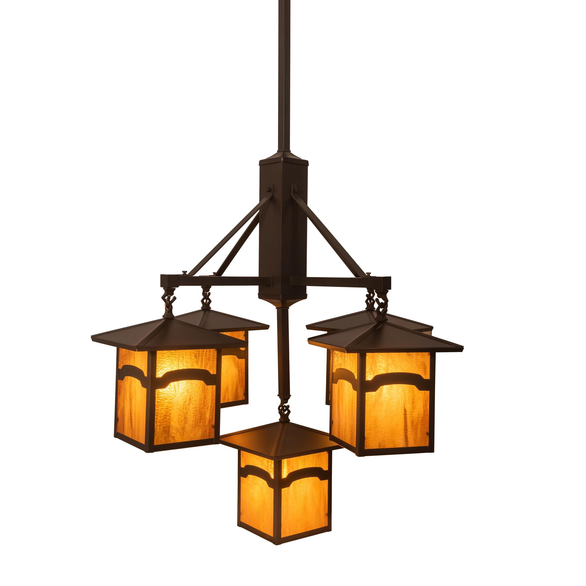 Seneca 45 Inch 5 Light Chandelier by Meyda Lighting