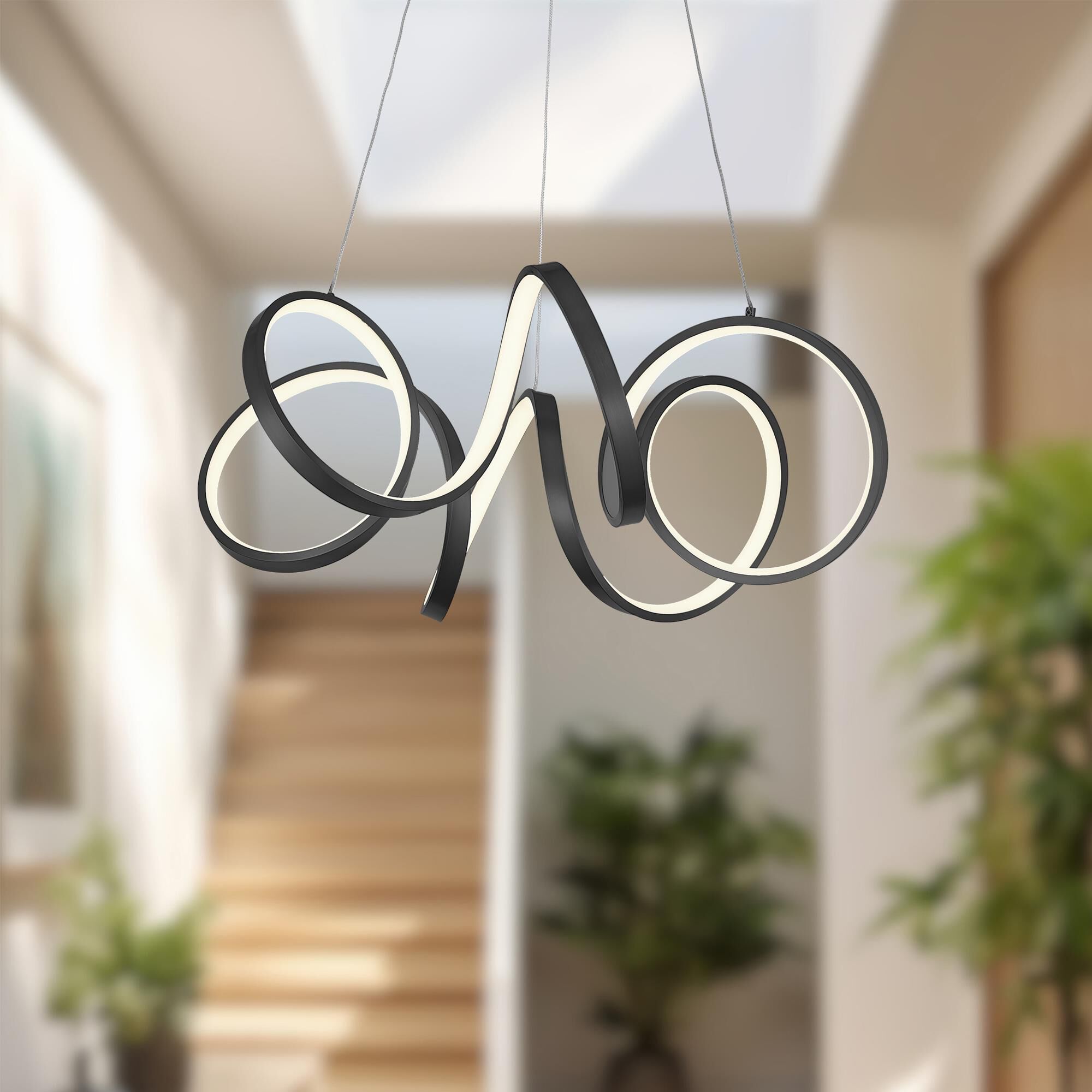 Shown in Black finish and Acrylic shade