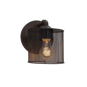 Wire Mesh 8 Inch Wall Sconce by Justice Design Group