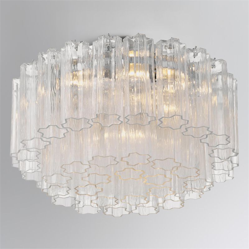 Addis 22 Inch 7 Light Semi Flush Mount by Crystorama