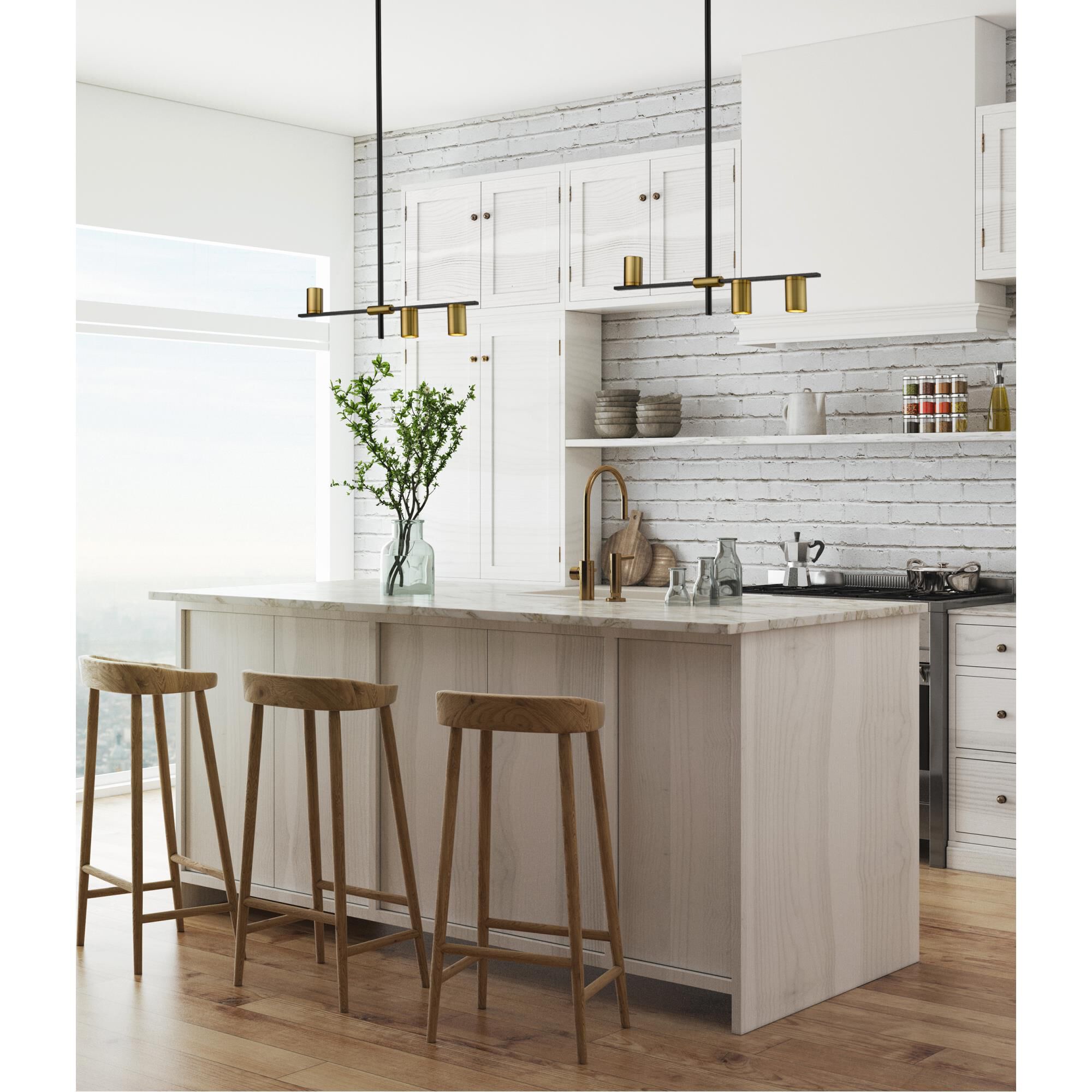 Calumet 32 Inch 3 Light Linear Suspension Light by Z-Lite