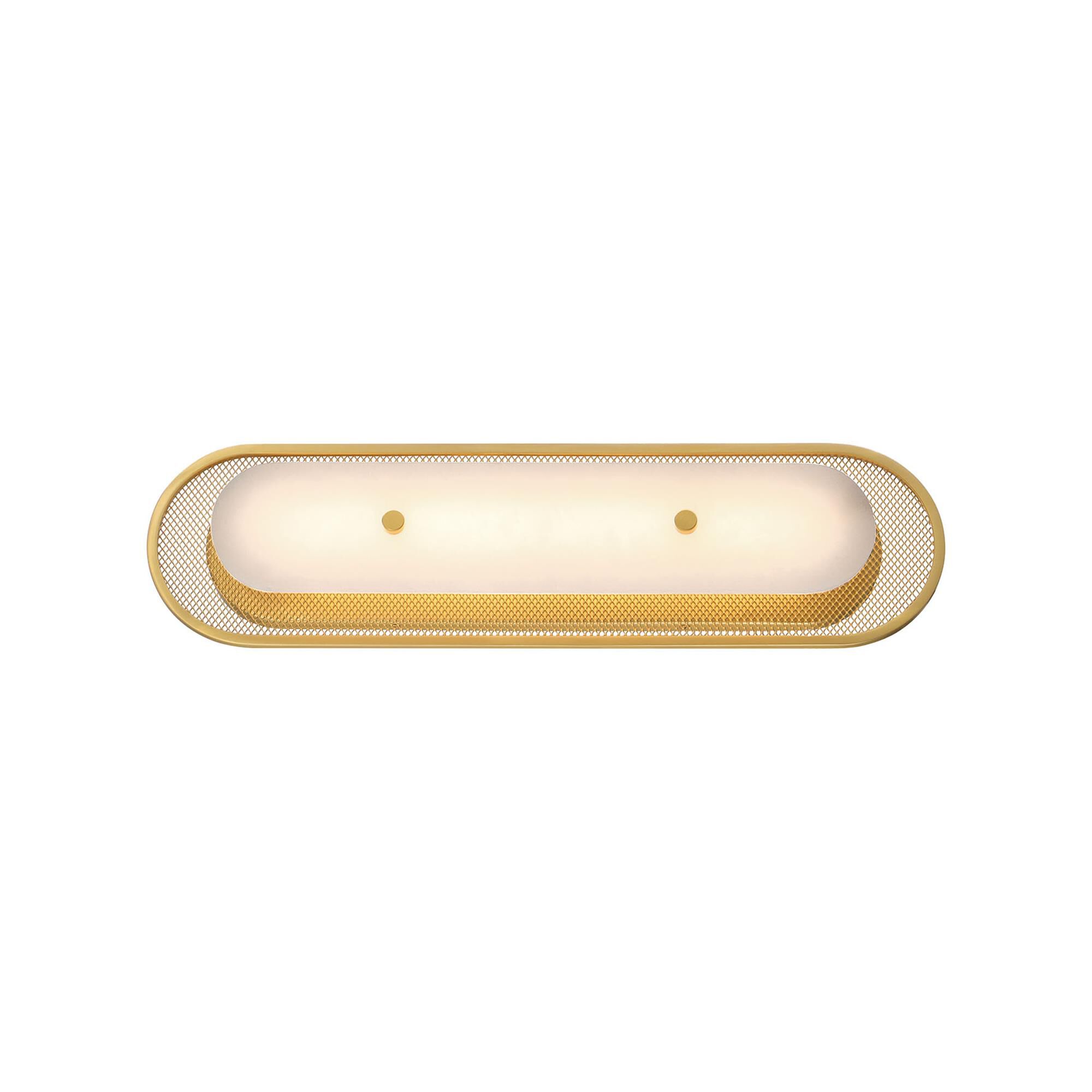 Shown in Gold finish and Alabaster glass