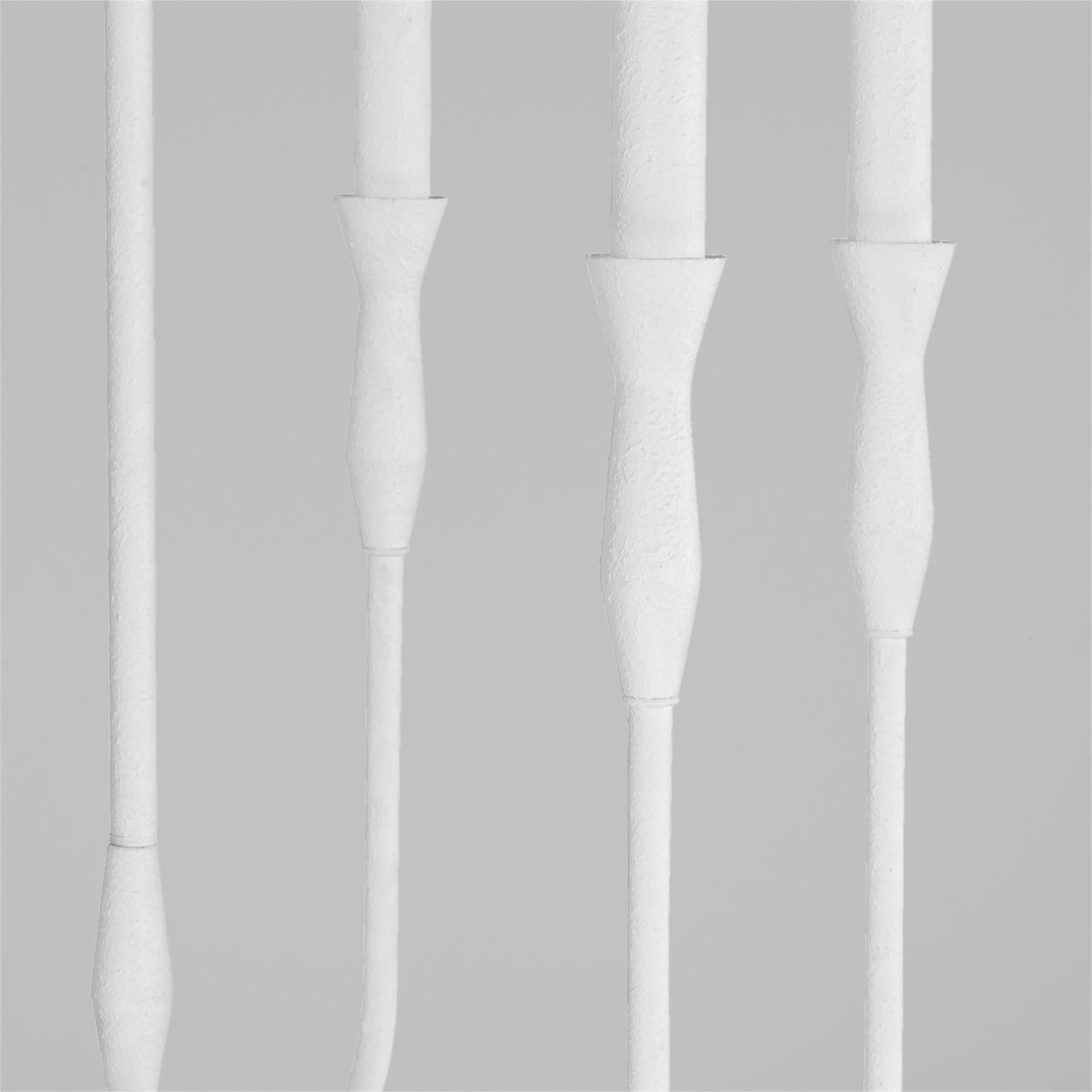 Shown in Textured White finish