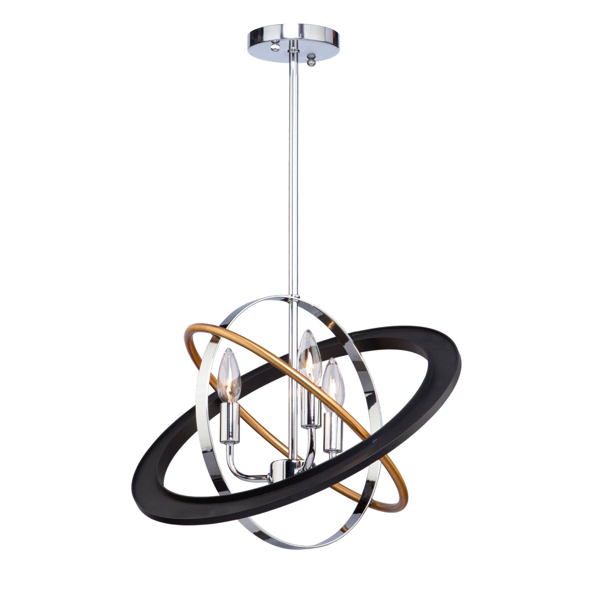 Shown in Dark Bronze, Chrome, Satin Brass finish 