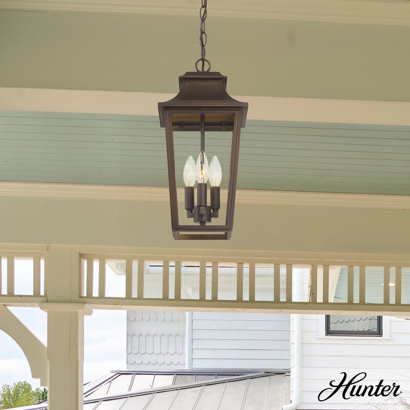 Spring Cove 16 Inch Outdoor Wall Light by Hunter Fan