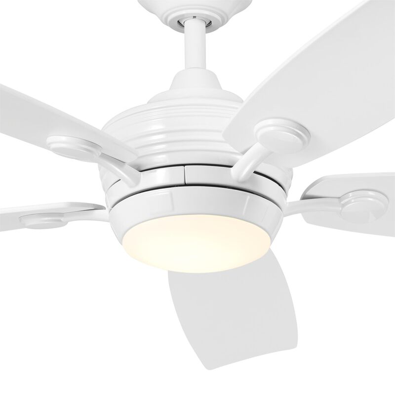 Tranquil 56 Inch Ceiling Fan with Light Kit by Kichler