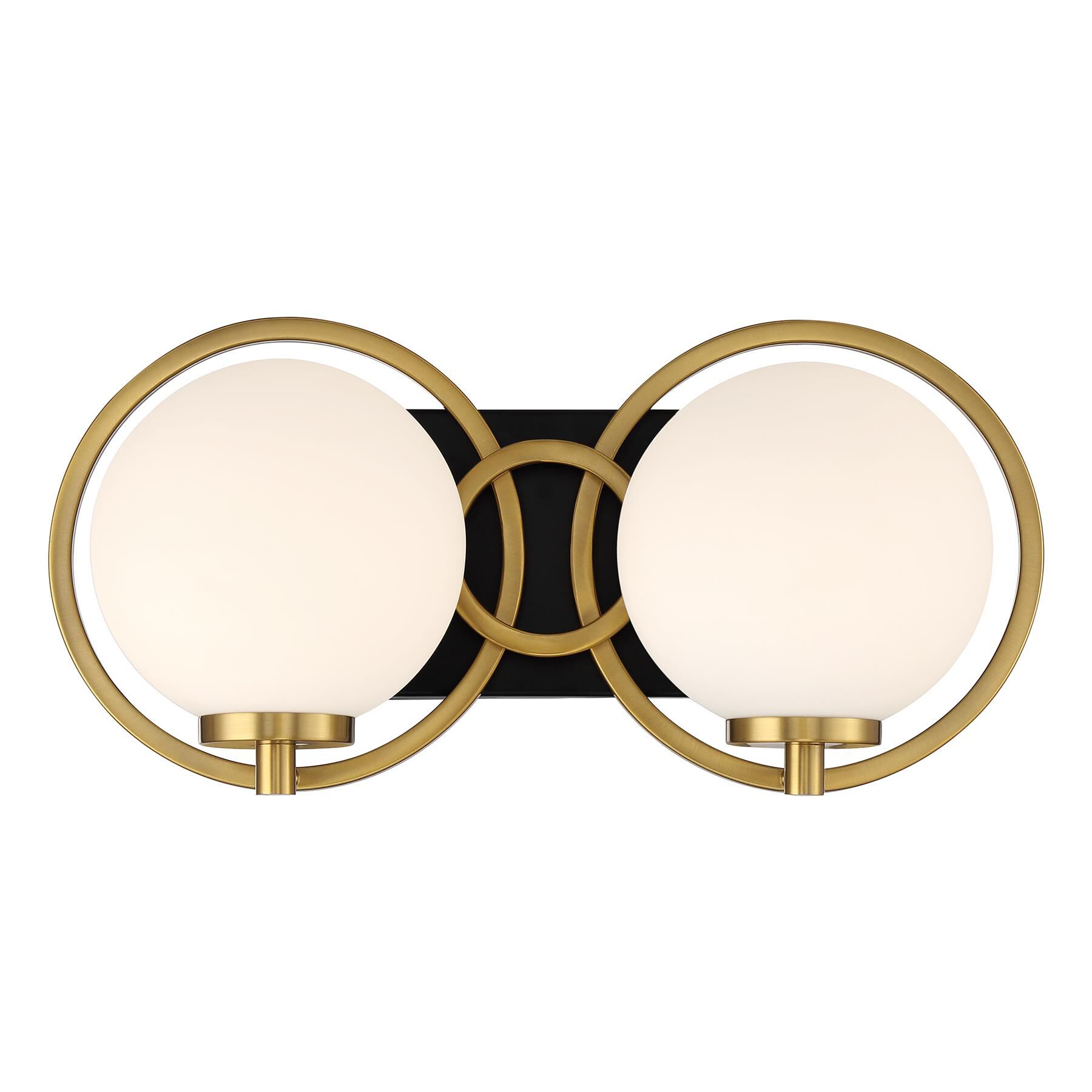 Alhambra 16 Inch 2 Light Bath Vanity Light by Savoy House