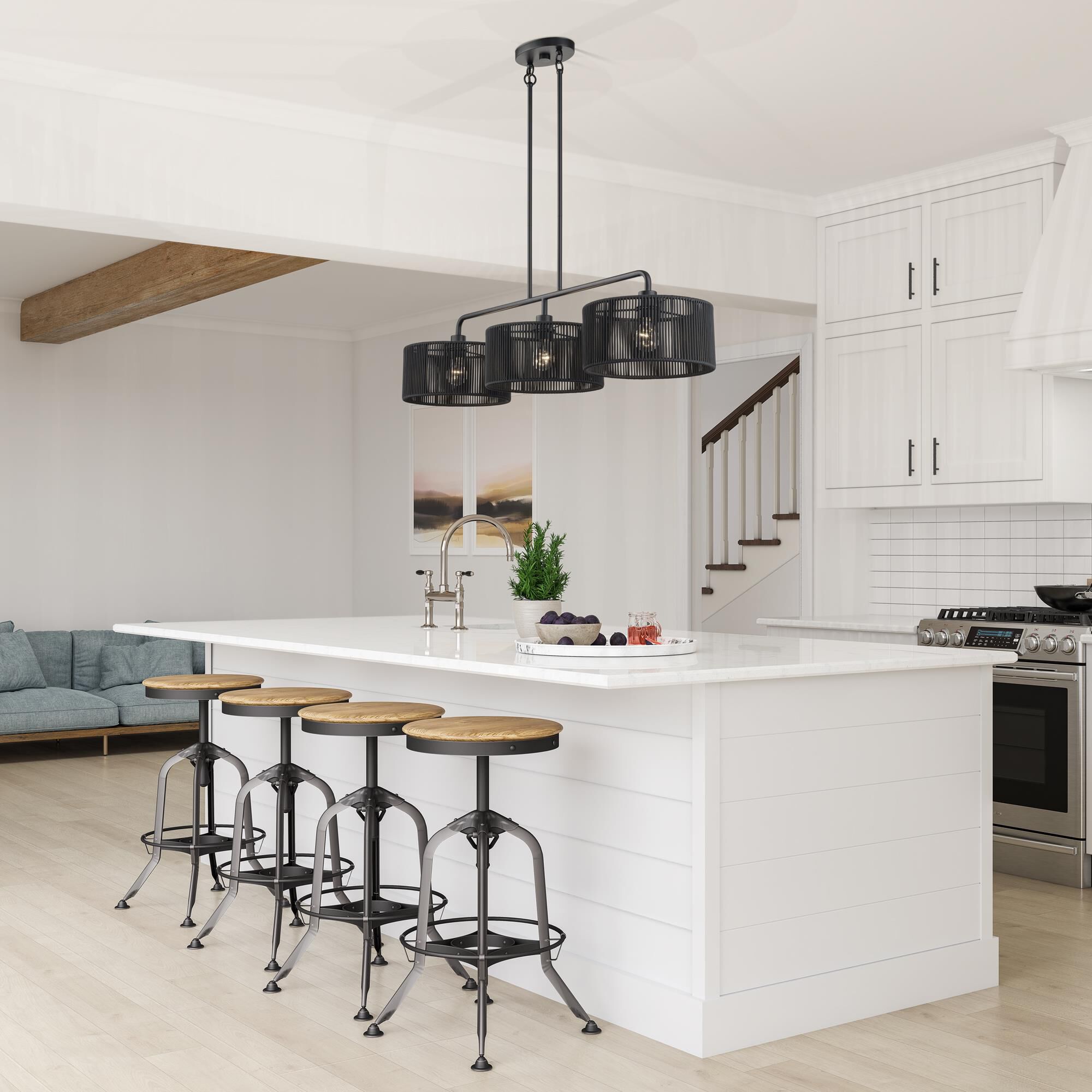 Acordia 46 Inch Linear Suspension Light by Livex Lighting