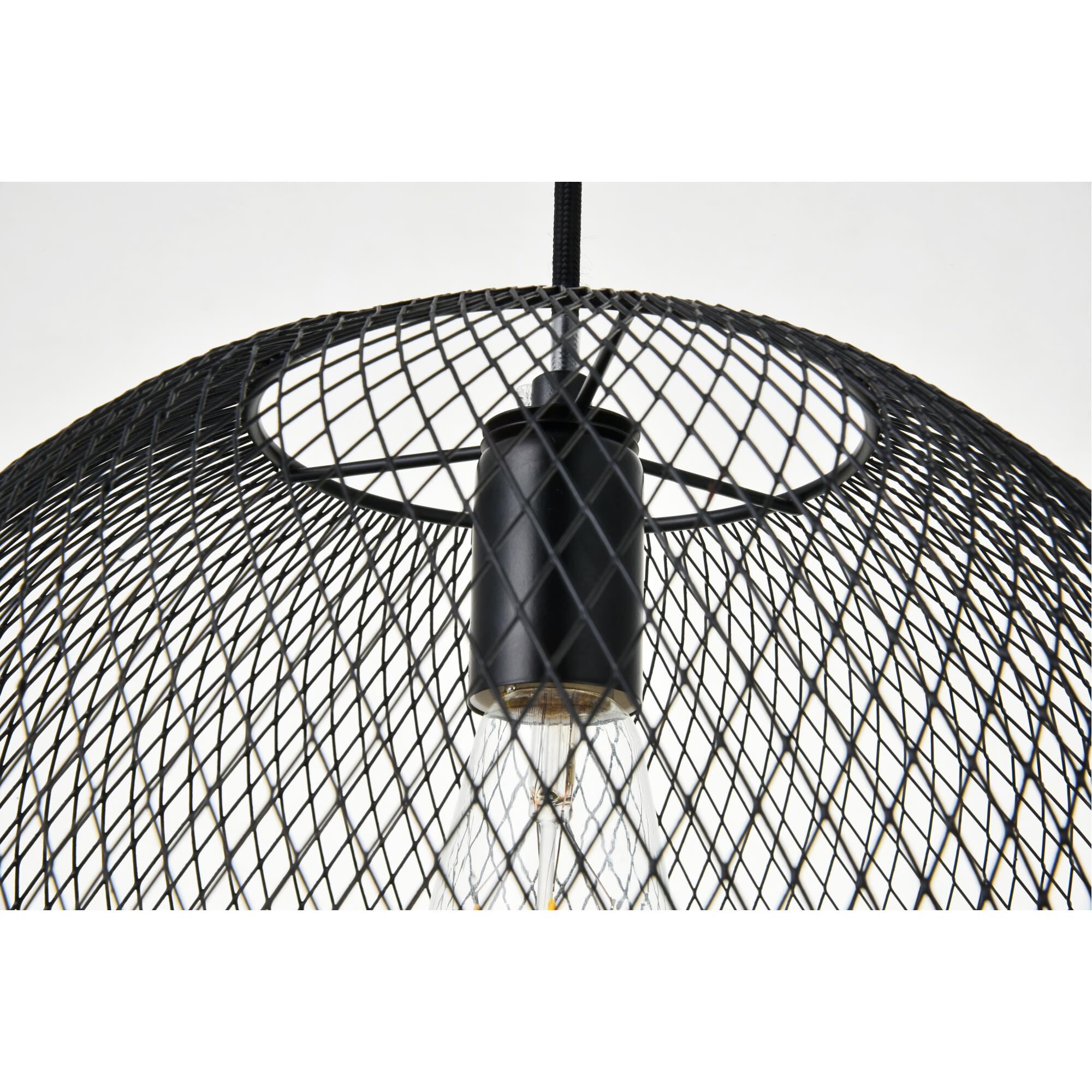 Keller 13 Inch Large Pendant by Elegant Lighting