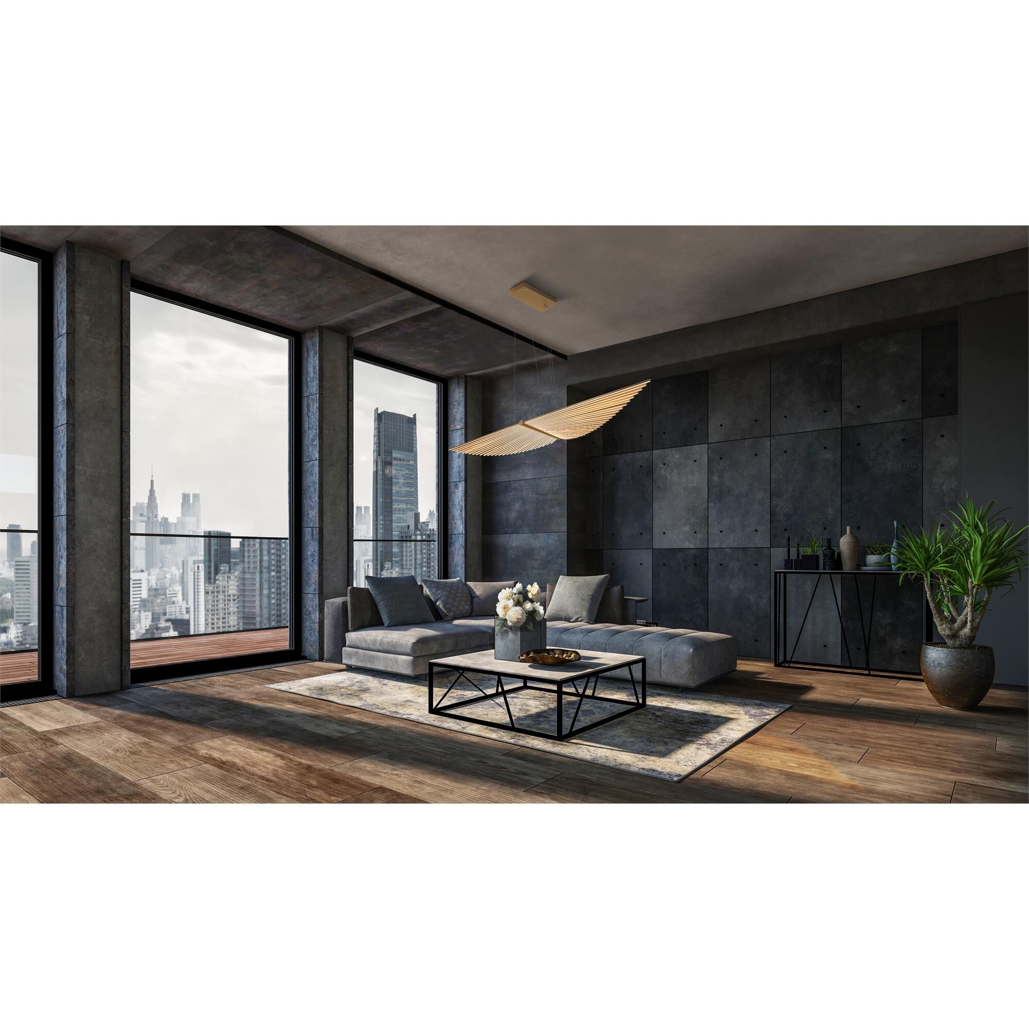 Seraph Small Linear Chandelier,