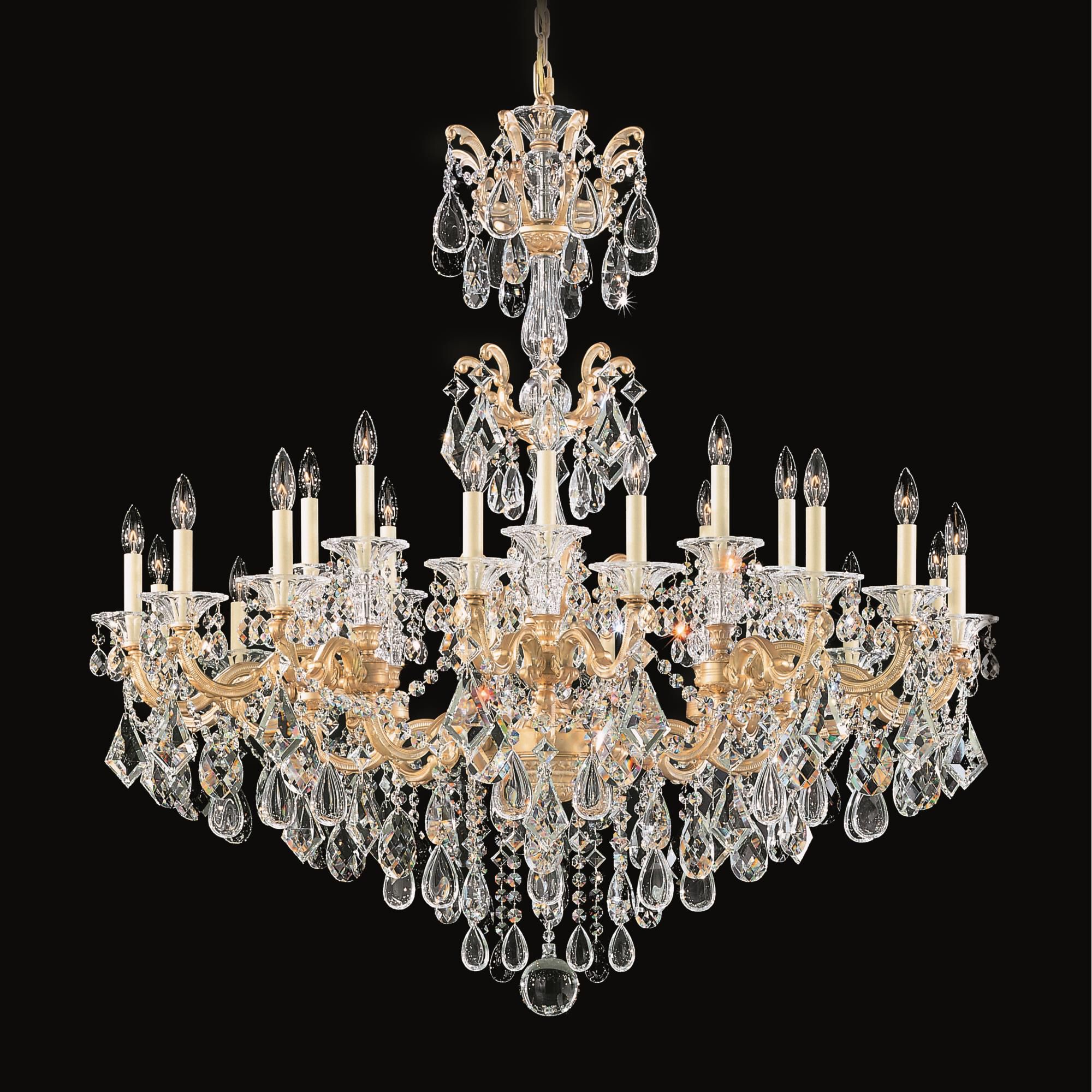 La Scala 46 Inch 24 Light Chandelier by Schonbek