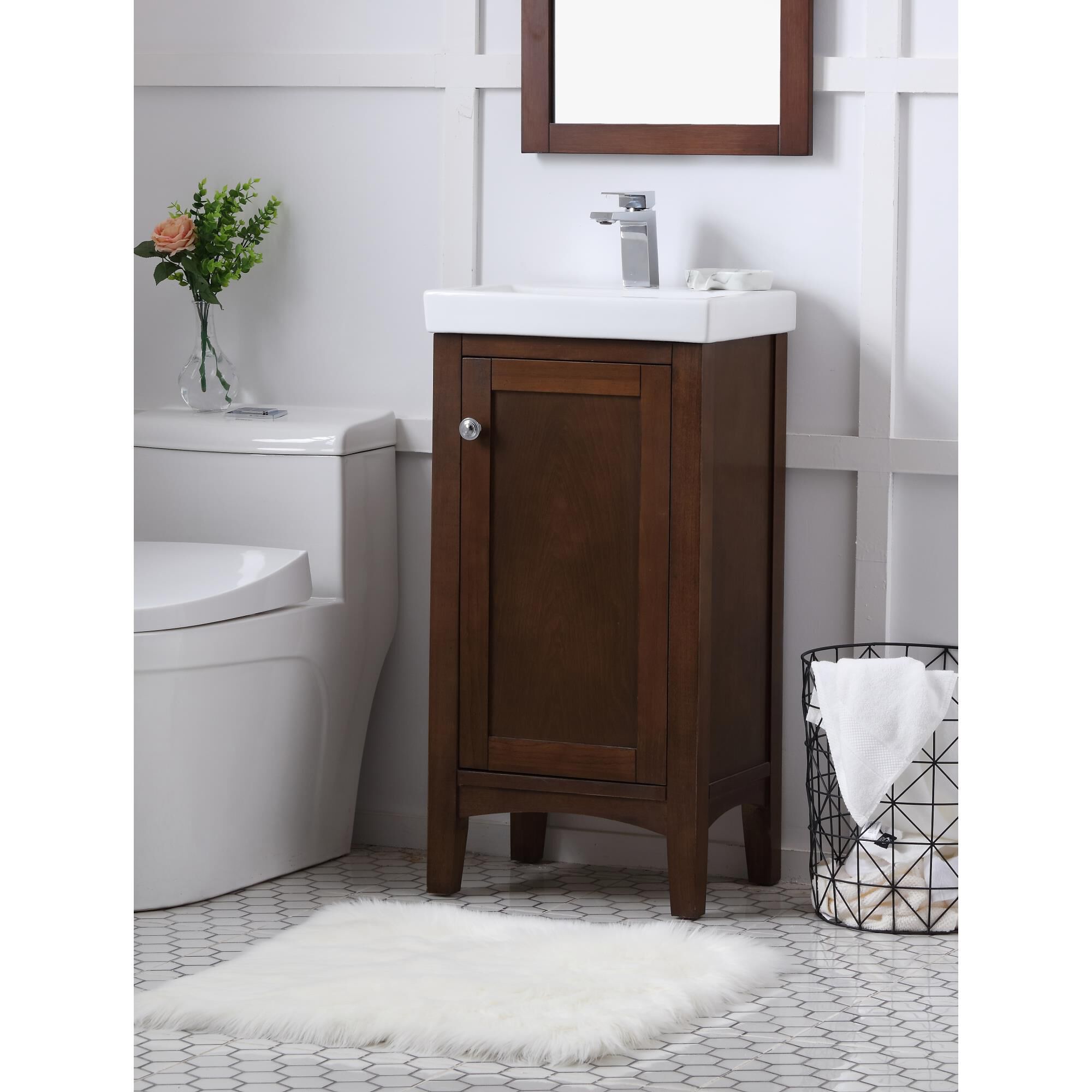 Shown in Antique Coffee finish