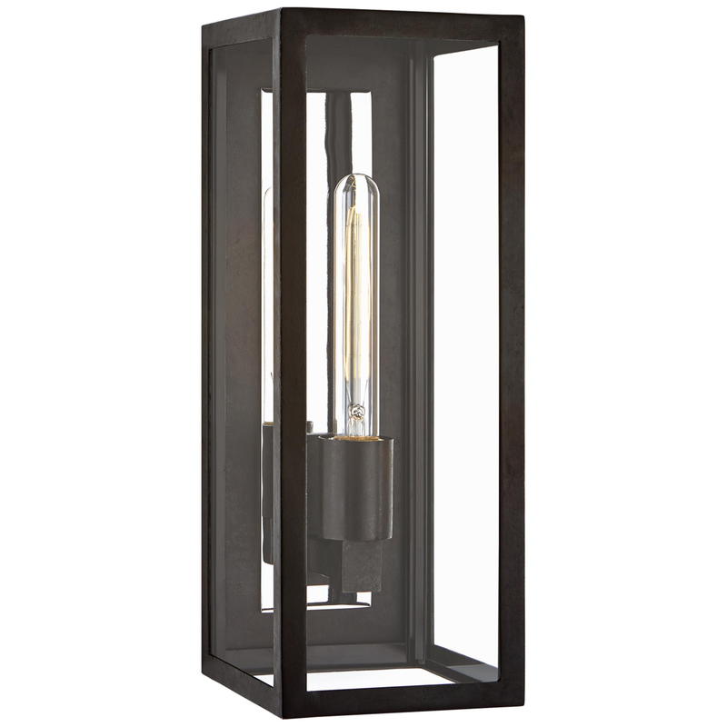 Visual Comfort Signature Collection Chapman & Myers Fresno 16 Inch Tall Outdoor Wall Light