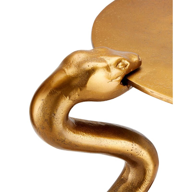 Serpent Accent Table by Currey and Company