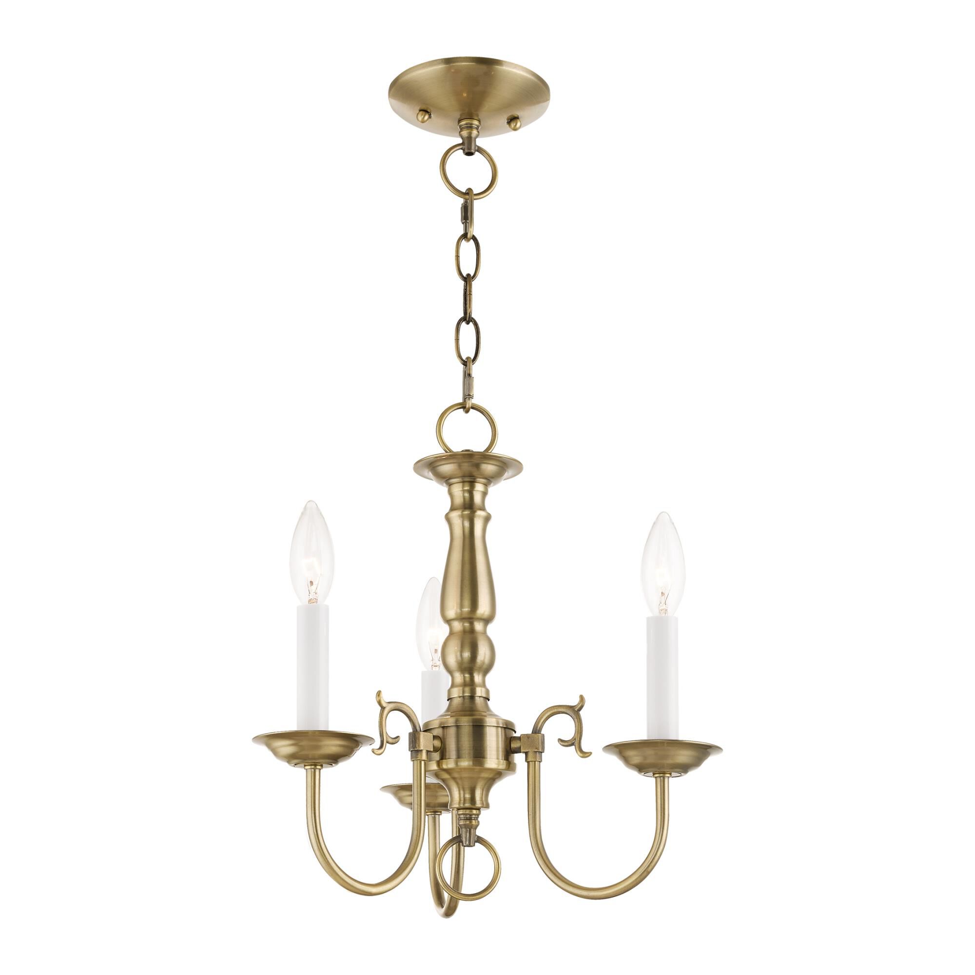 Shown in Antique Brass finish
