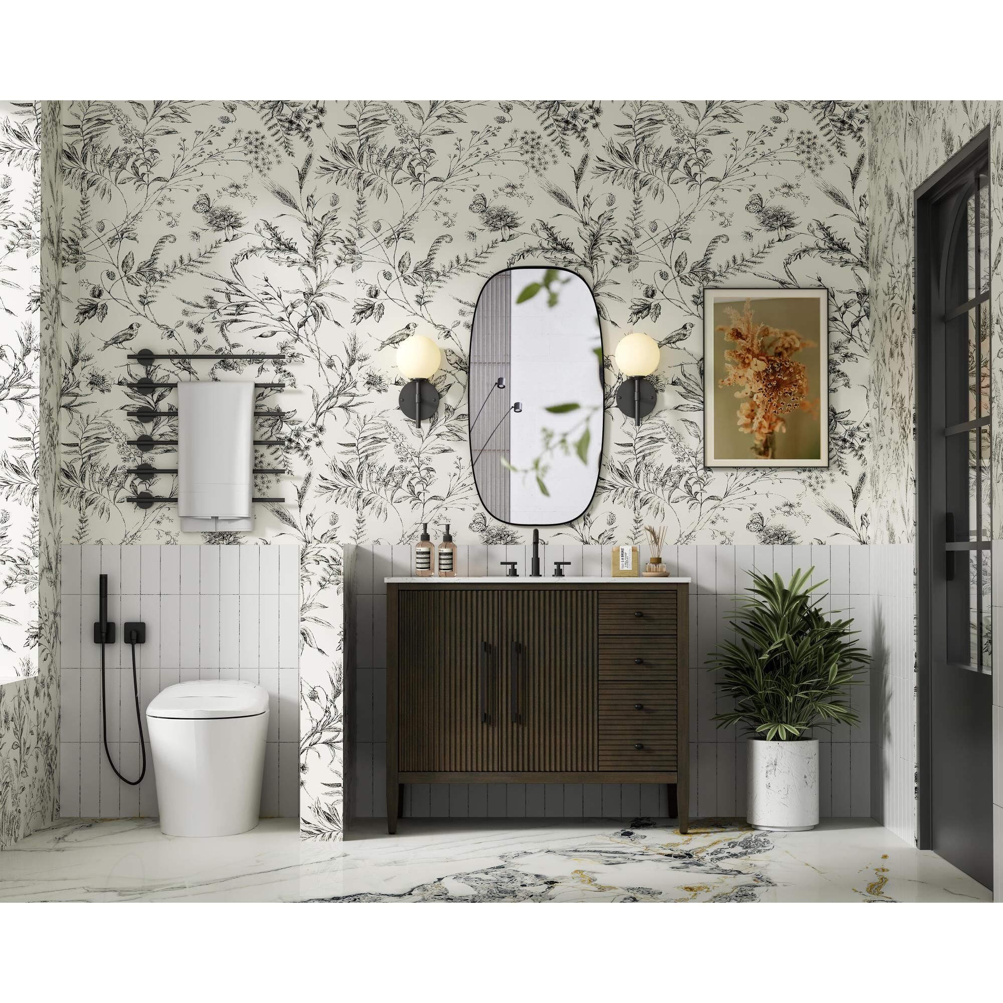 Blakely 42 Inch Bath Vanity by Elegant Dcor