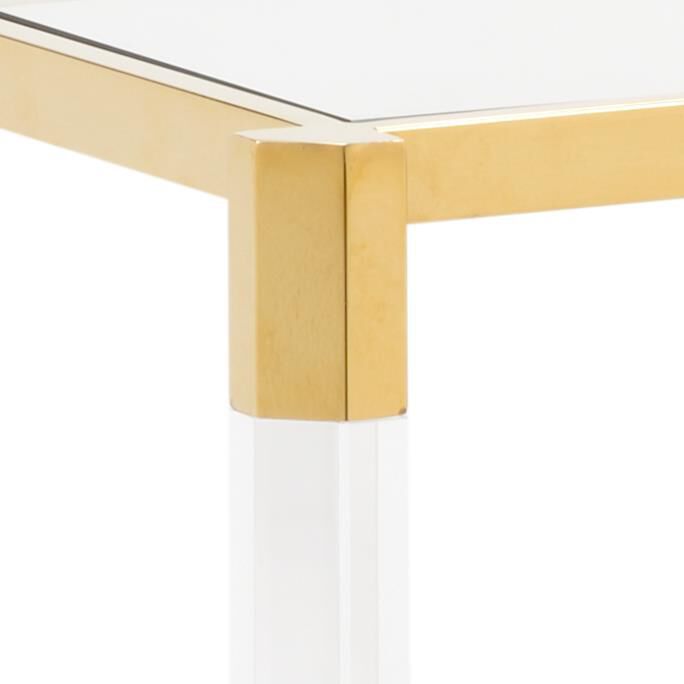 Shown in Gold and Clear finish