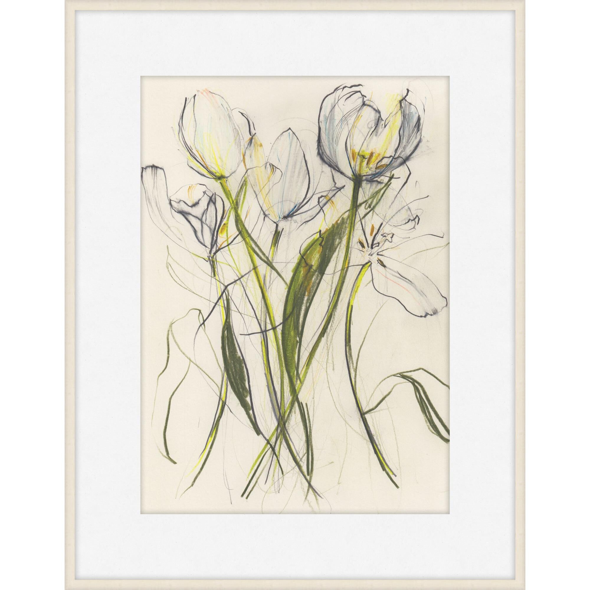 Claudia Lowry Tulips Print by LEVEL57