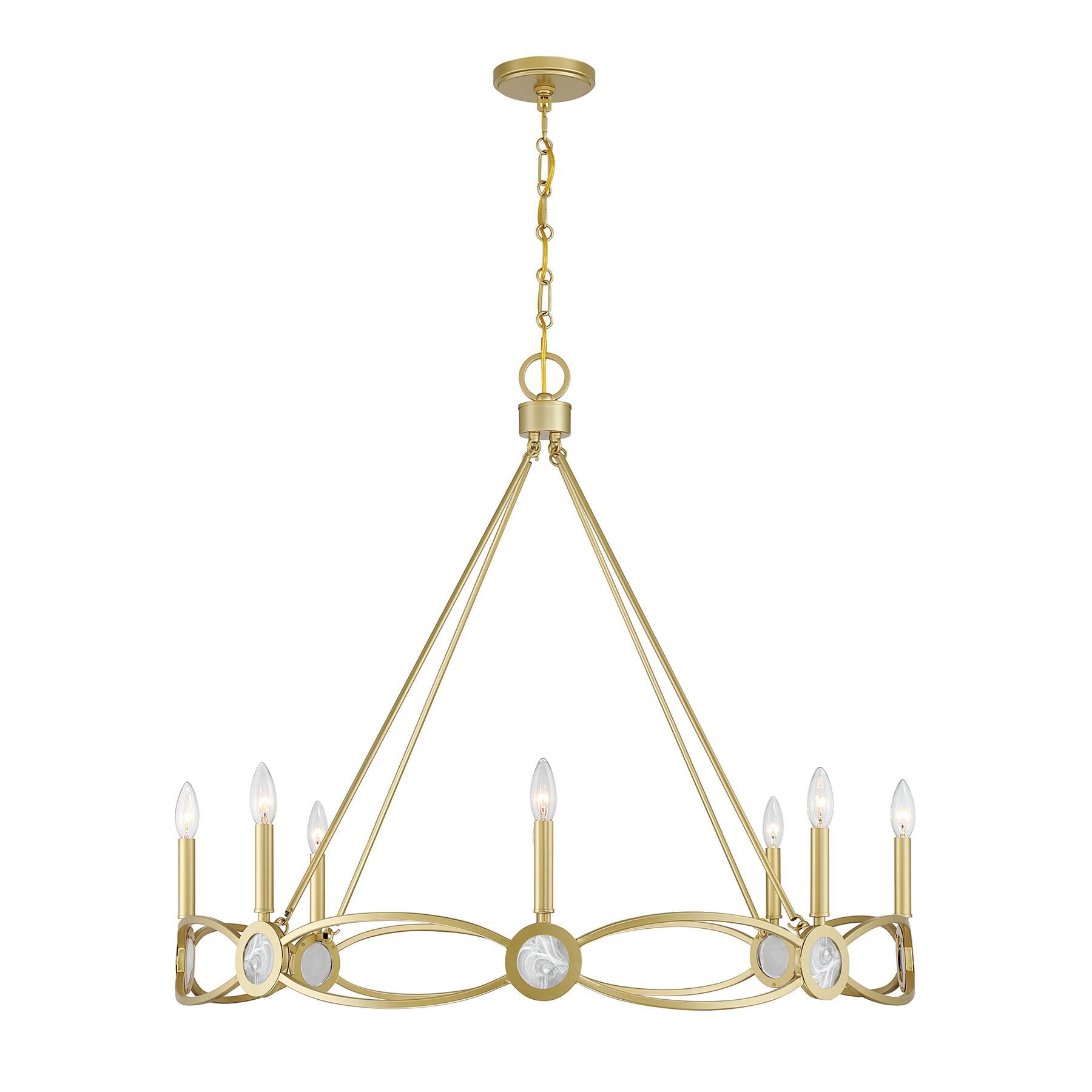 Minette 37 Inch Chandelier by Savoy House